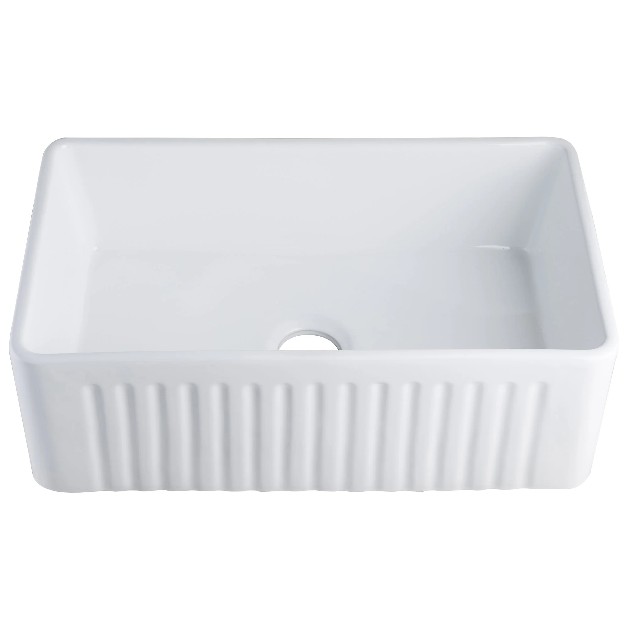 DeerValley DV-1K026 Farmhouse Kitchen Sinks Deep Bowl Reversible Apron Design - Image 11