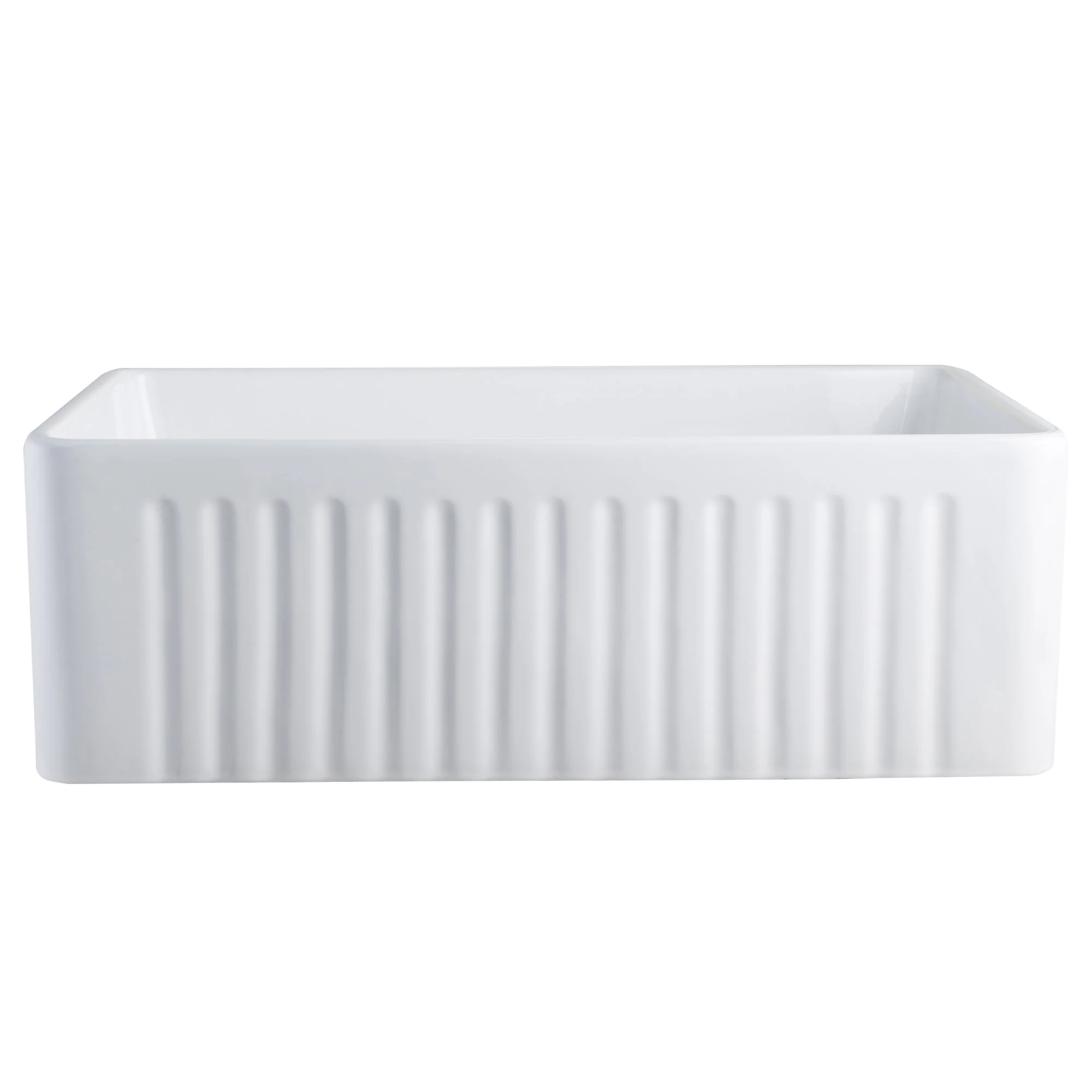 DeerValley DV-1K026 Farmhouse Kitchen Sinks Deep Bowl Reversible Apron Design - Image 12
