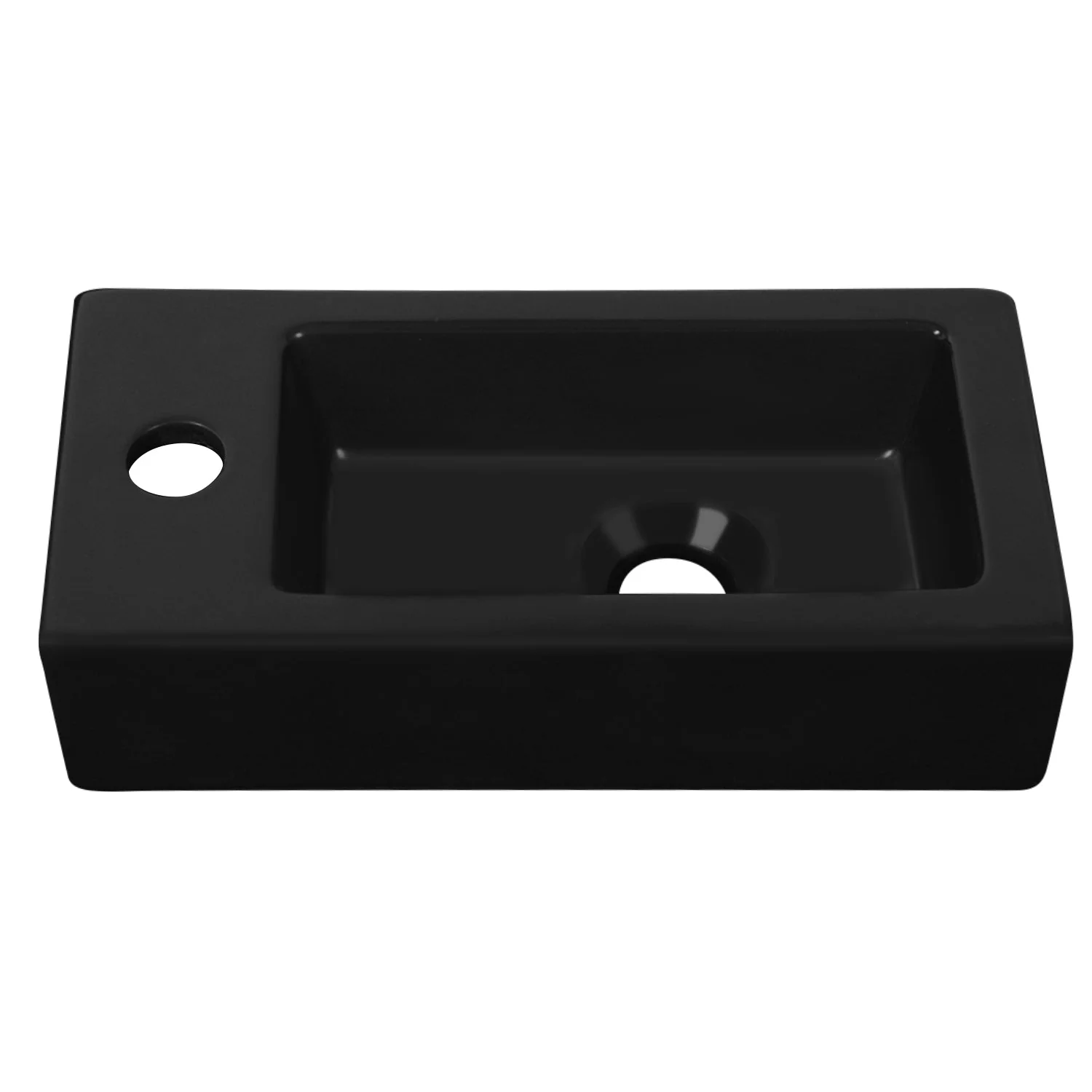 DeerValley DV-1V081L Wall Mounted Sinks Glossy Ceramic Wall Faucet Ready - Image 15