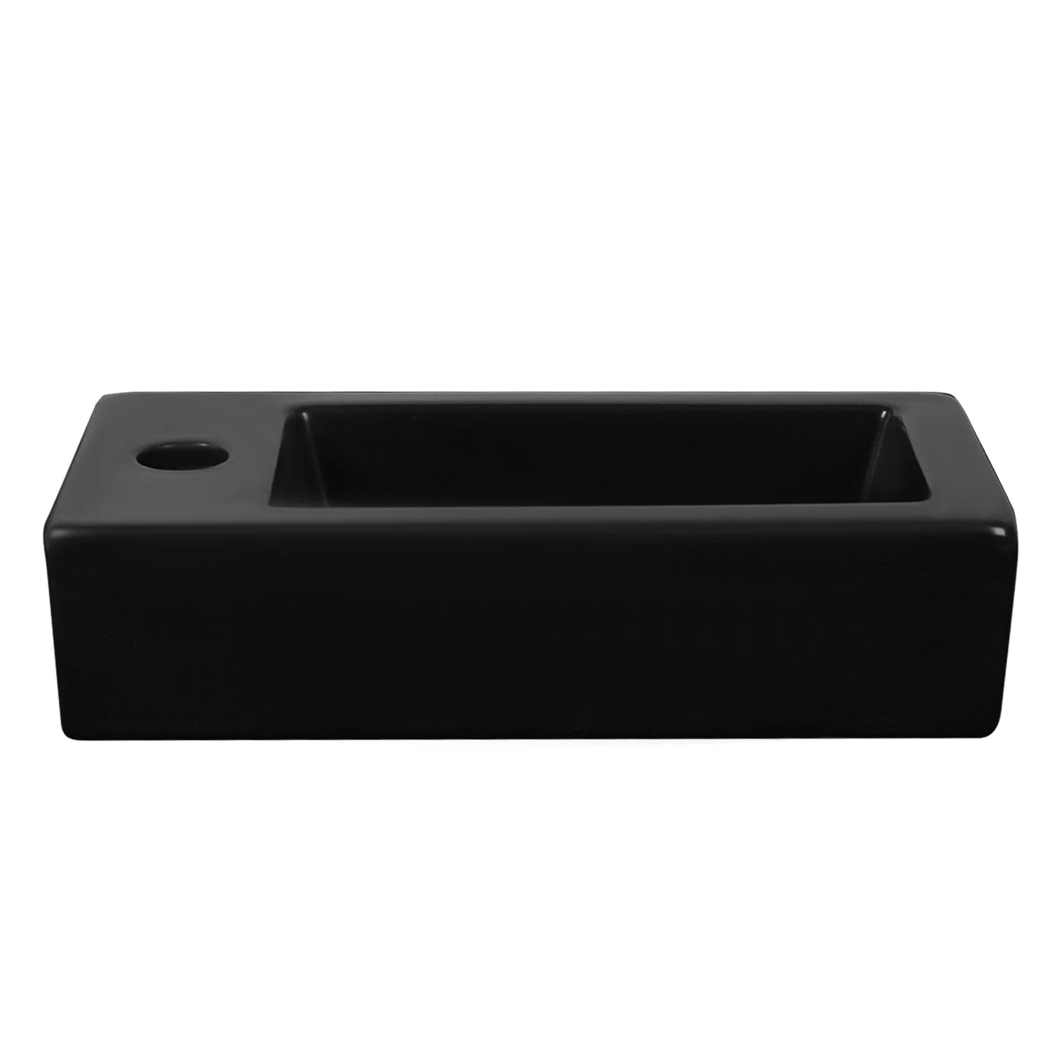 DeerValley DV-1V081L Wall Mounted Sinks Glossy Ceramic Wall Faucet Ready - Image 16
