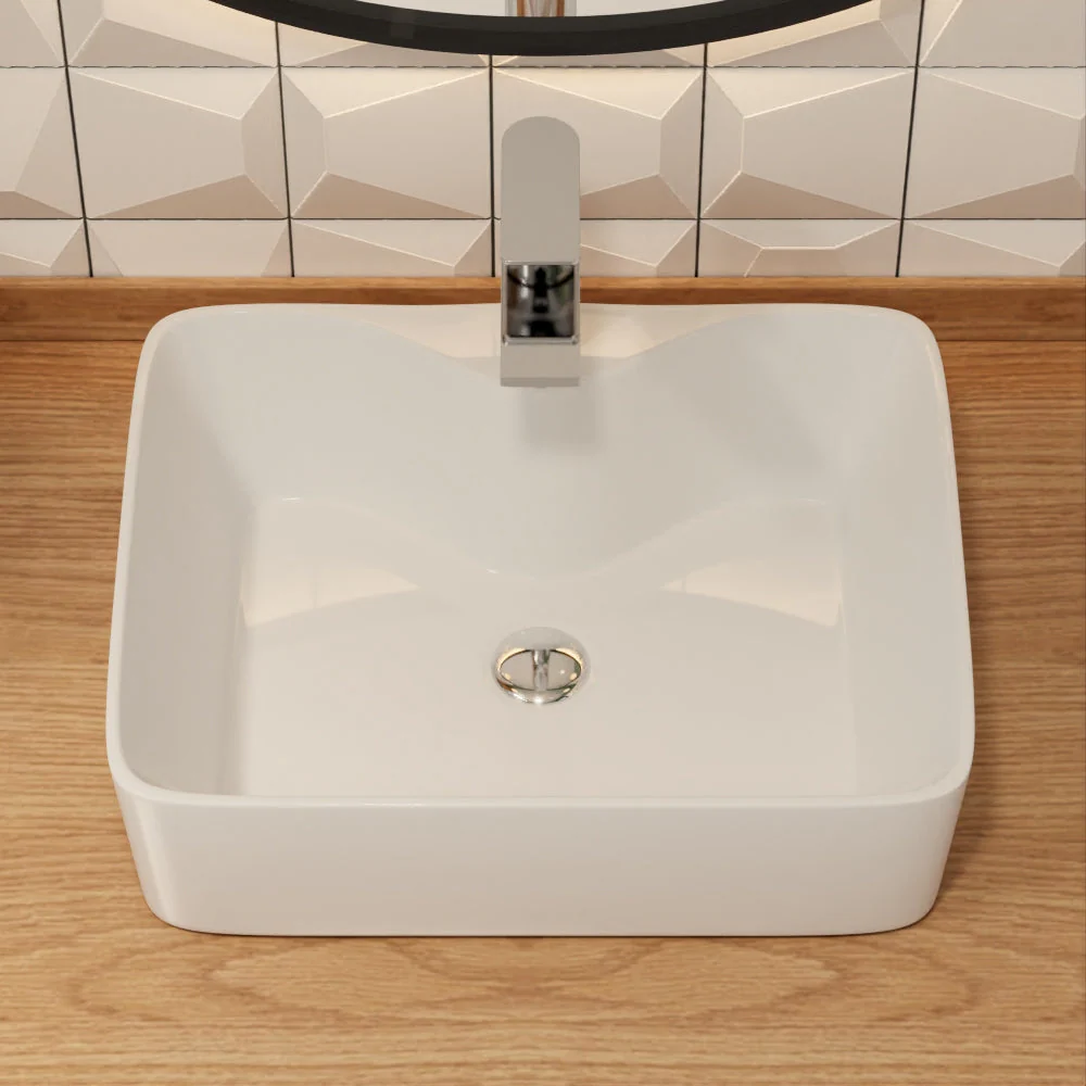 DeerValley DV-1V031 Vessel Sinks Durable Ceramic Easy Install Scratch-Resistant - Image 20