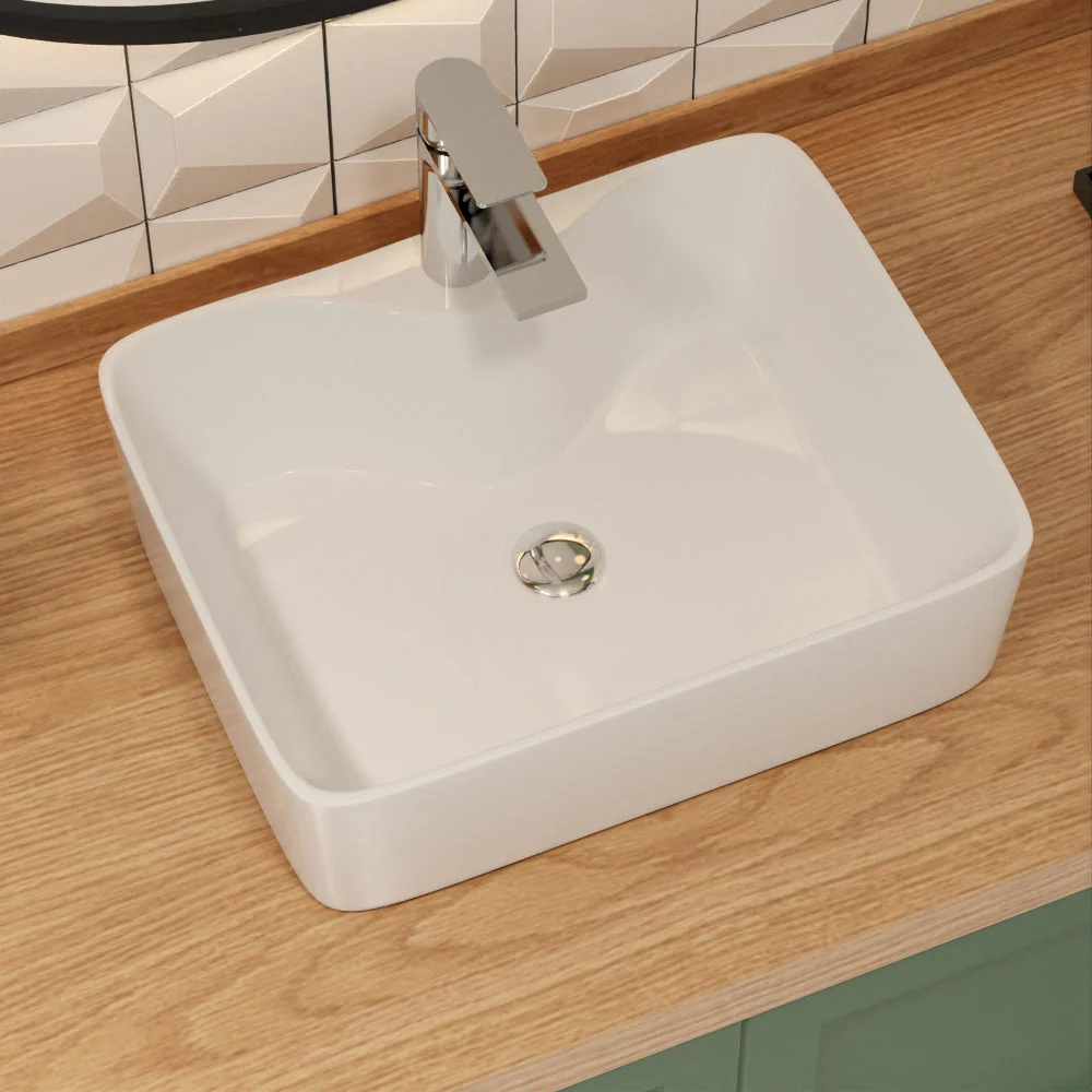 DeerValley DV-1V031 Vessel Sinks Durable Ceramic Easy Install Scratch-Resistant - Image 21