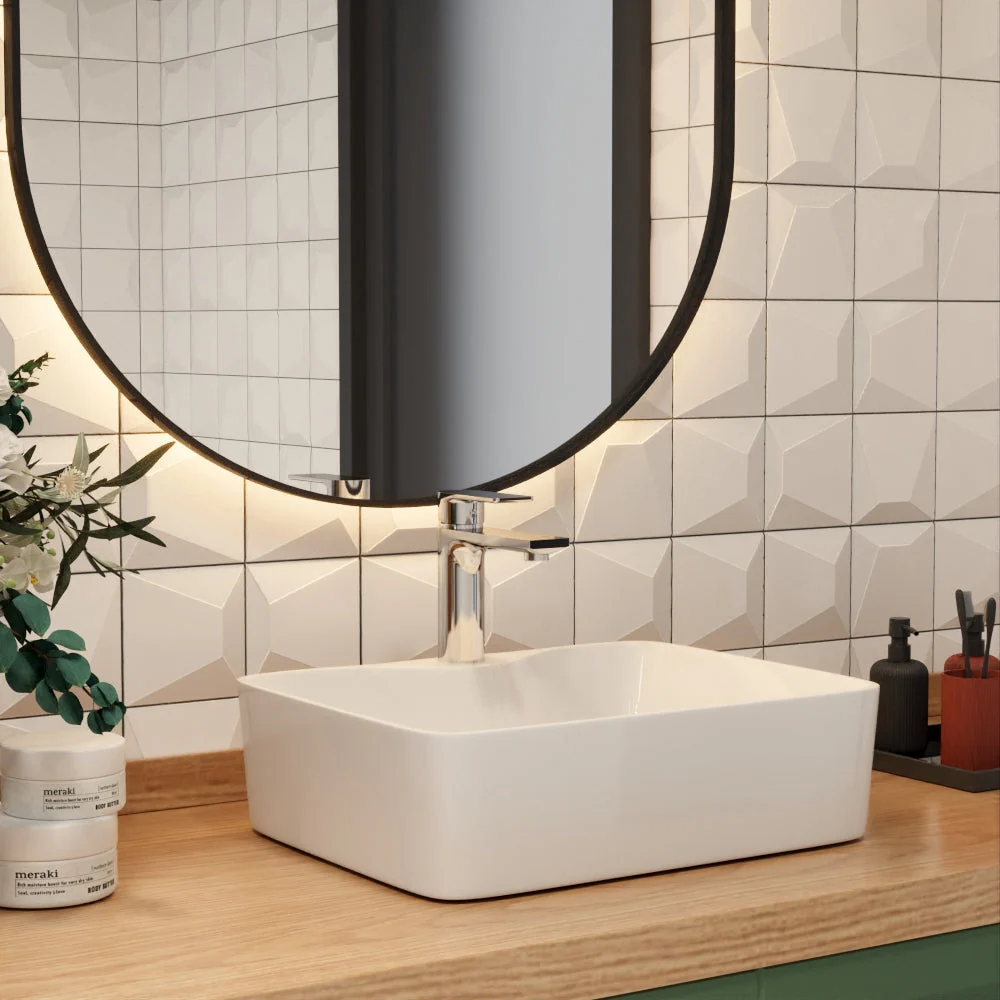 DeerValley DV-1V031 Vessel Sinks Durable Ceramic Easy Install Scratch-Resistant - Image 23