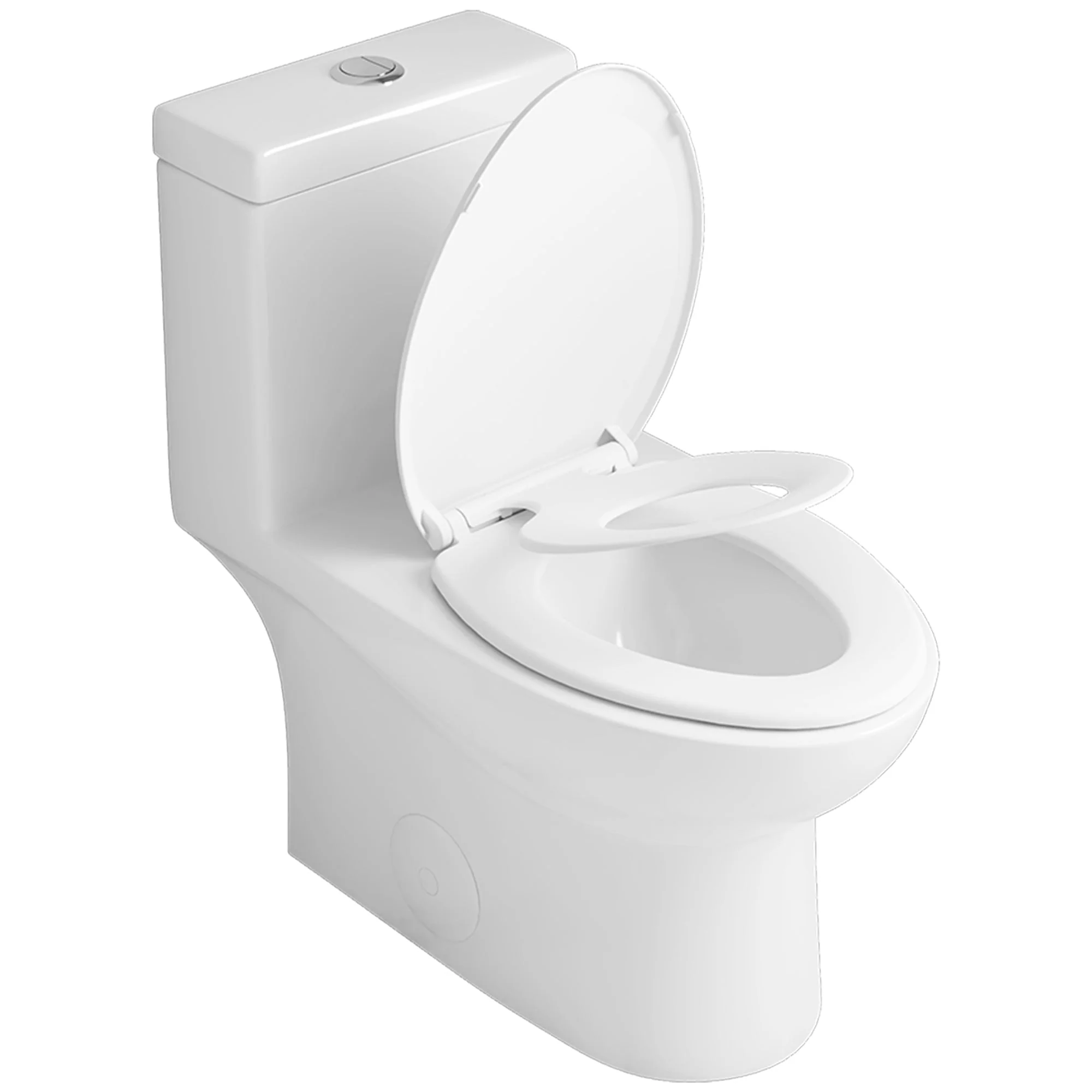 DeerValley DV-1F52816 One-piece Toilets Space-Saving Round Bowl Quiet Soft-Close - Image 18