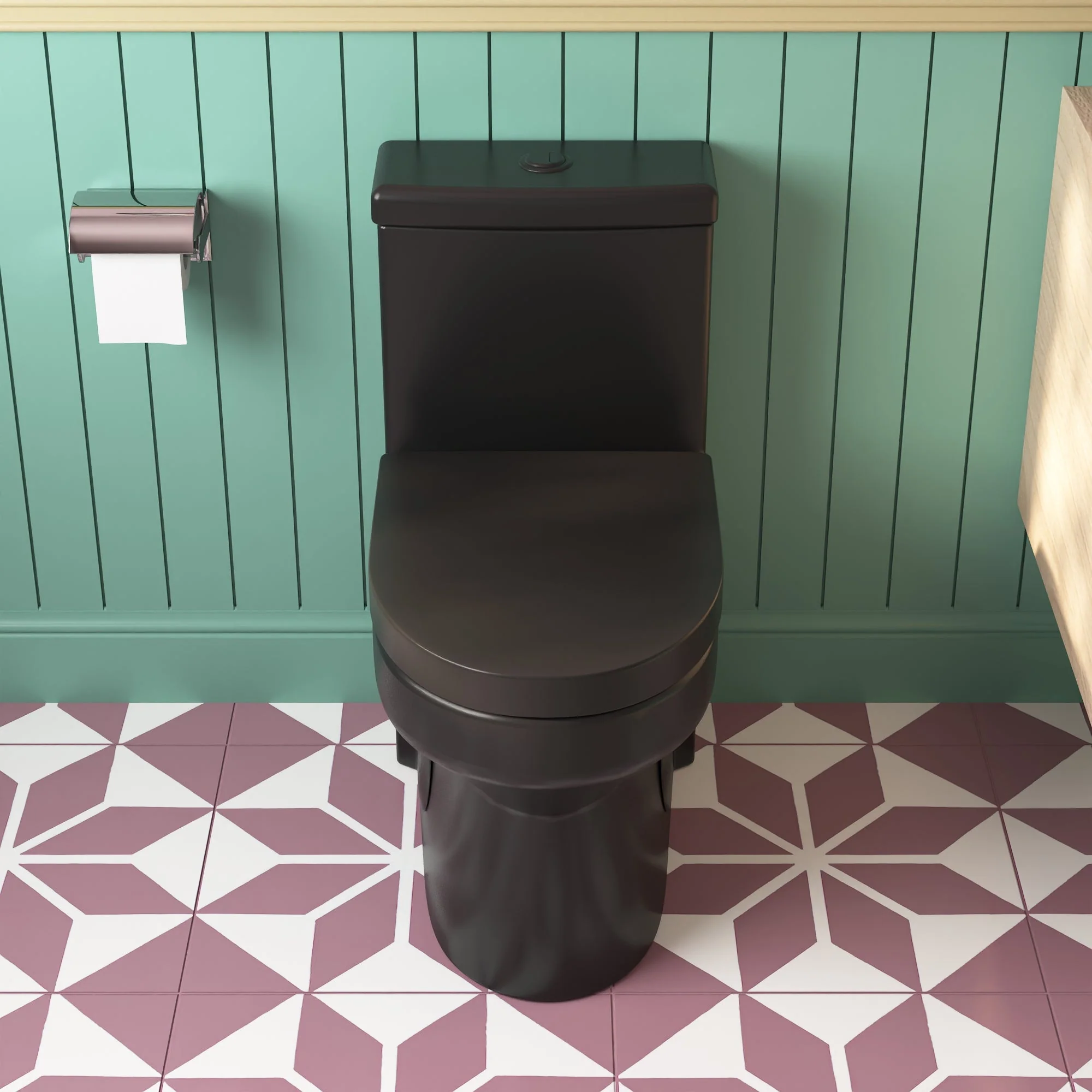 DeerValley DV-1F52812 Compact One-Piece Toilet Efficient Dual Flush & Quiet Seat - Image 13