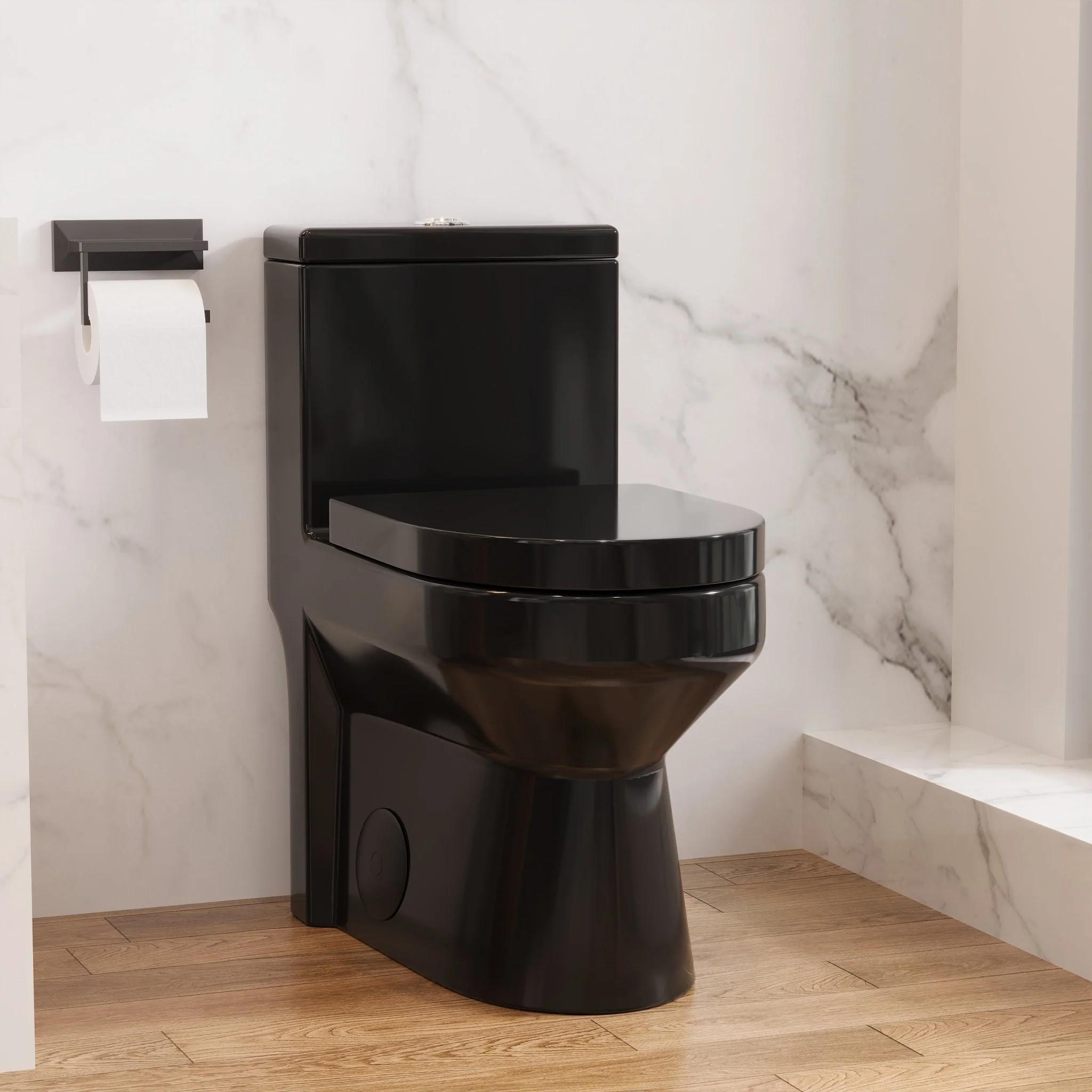 DeerValley DV-1F52812 Compact One-Piece Toilet Efficient Dual Flush & Quiet Seat - Image 25