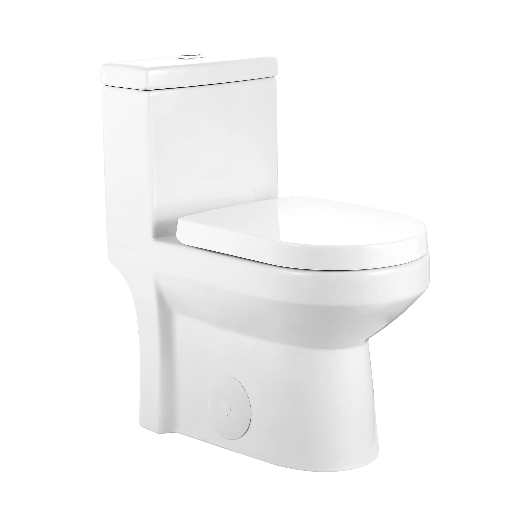 DeerValley DV-1F52812 Compact One-Piece Toilet Efficient Dual Flush & Quiet Seat - Image 5