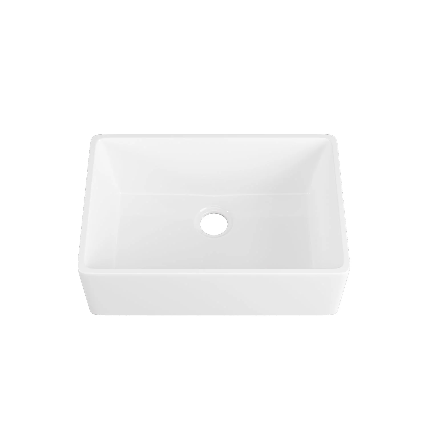 DeerValley DV-1K116 Farmhouse Kitchen Sinks Quiet Ceramic Apron-Front Deep - Image 11