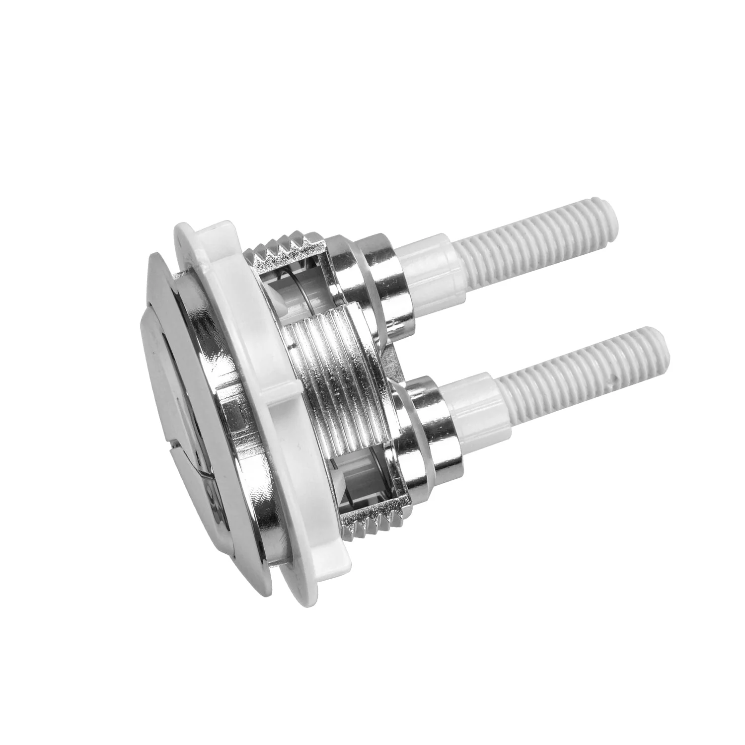 DeerValley Chrome-Plated Dual Flush Button (Fit with DV-1F52812/DV-1F52813/DV-1F52816/DV-1F026/DV-1F52508/DV-1F52677/DV-1F52812B) - Image 4
