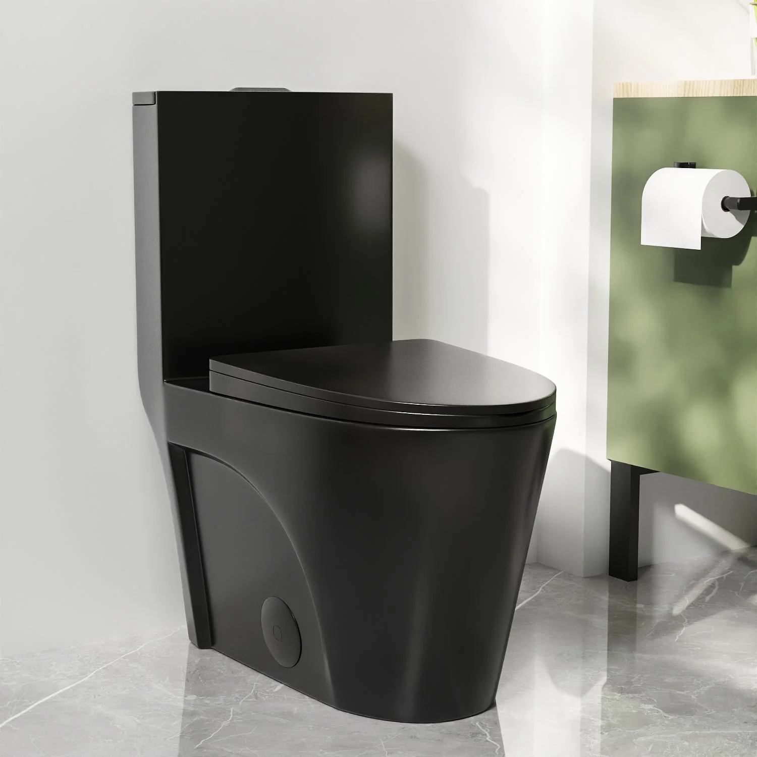 DeerValley DV-1F0027 One-piece Toilets Fan Shape Seamless Anti-Bacterial Quiet Comfort - Image 6