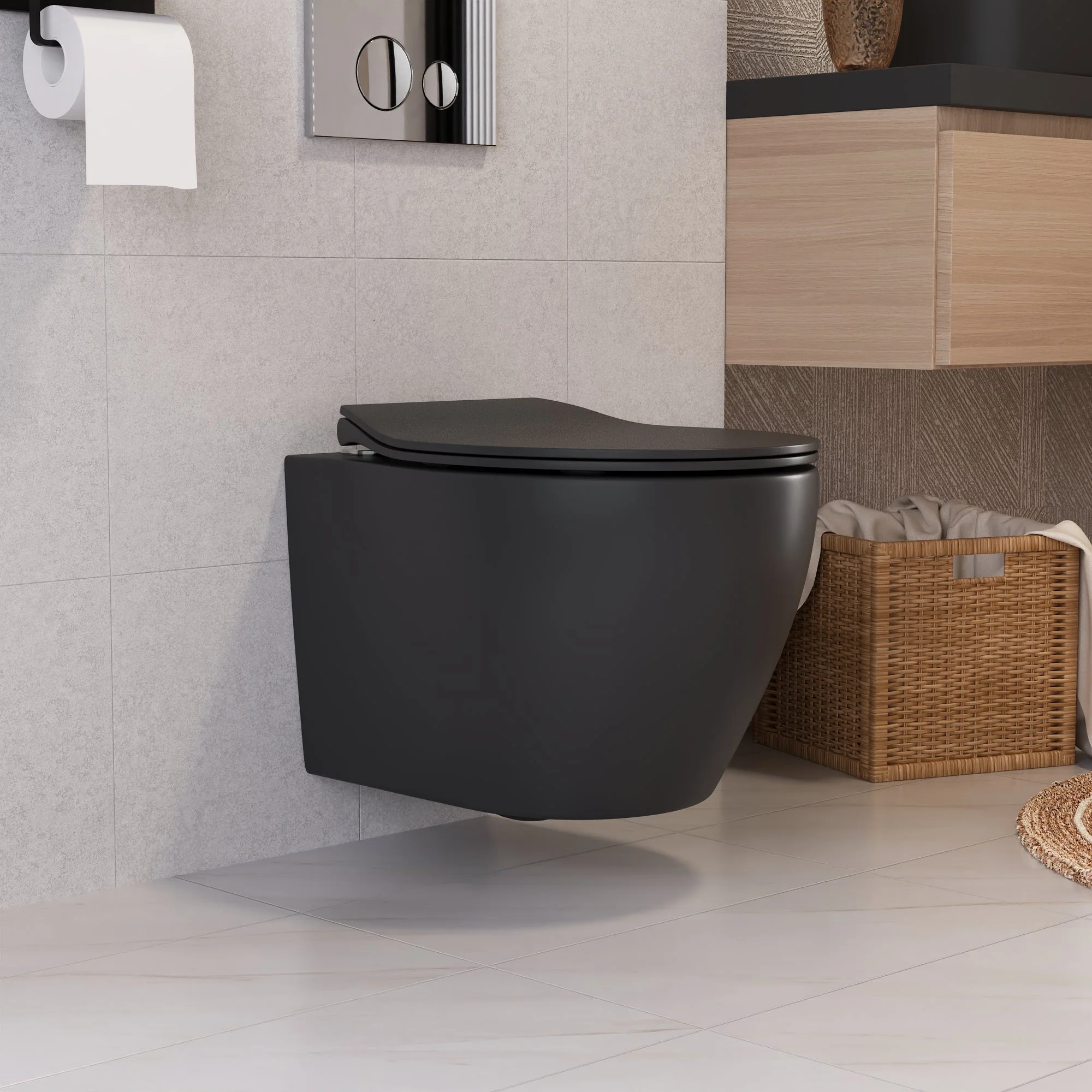 DeerValley DV-1F0069 Wall-hung Toilets Compact Siphon Flush - Image 14