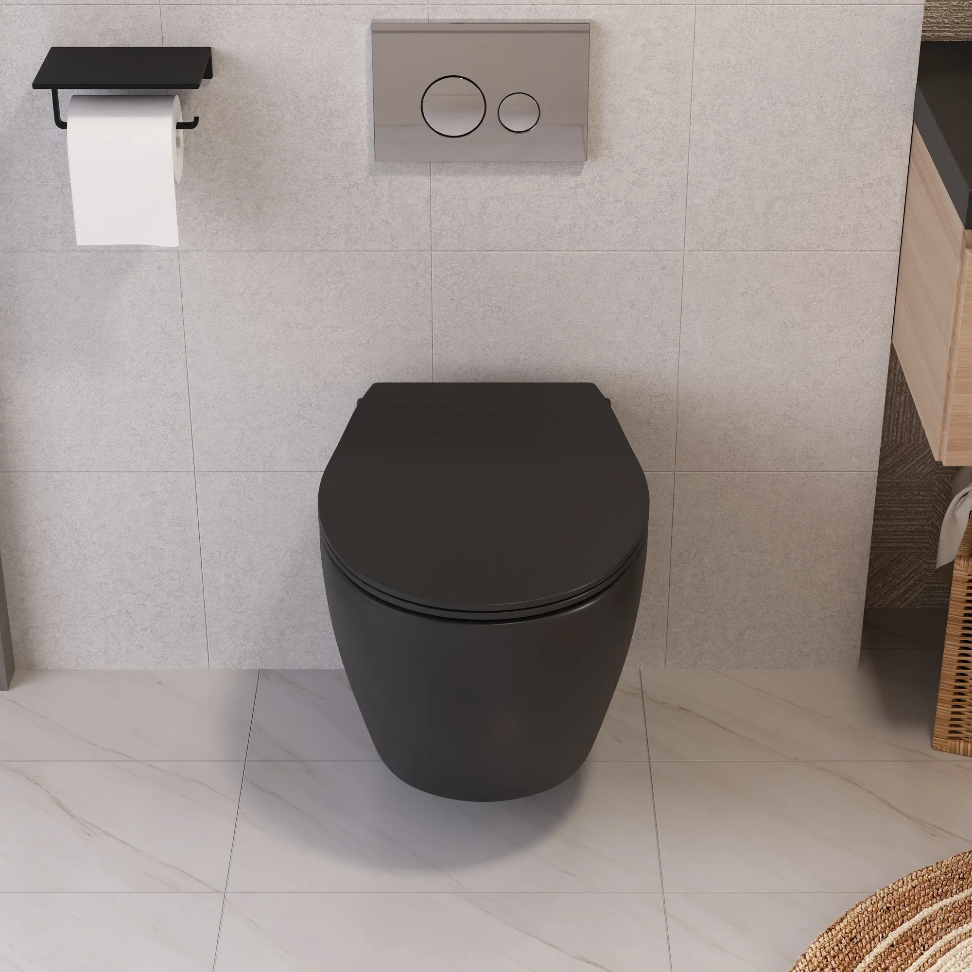 DeerValley DV-1F0069 Wall-hung Toilets Compact Siphon Flush - Image 19