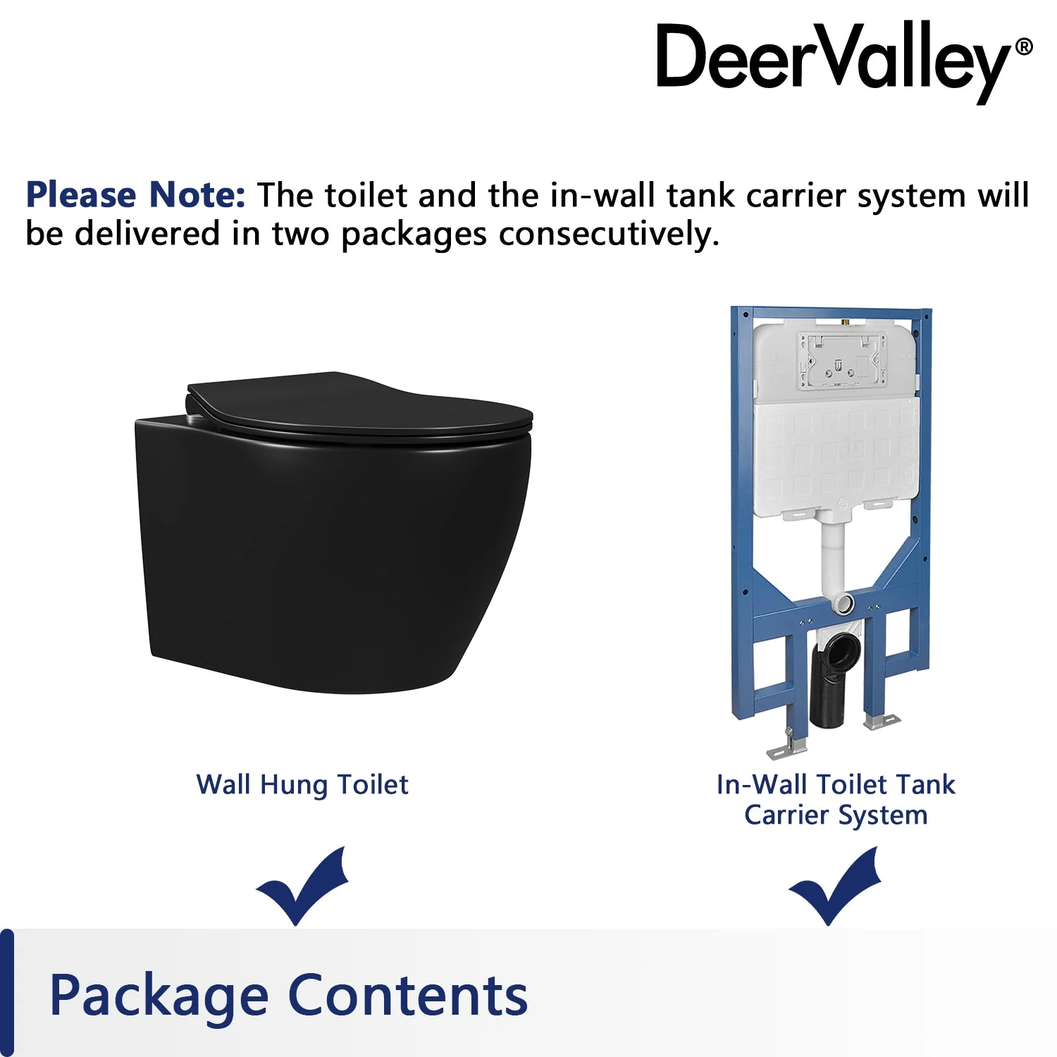 DeerValley DV-1F0069 Wall-hung Toilets Compact Siphon Flush - Image 23