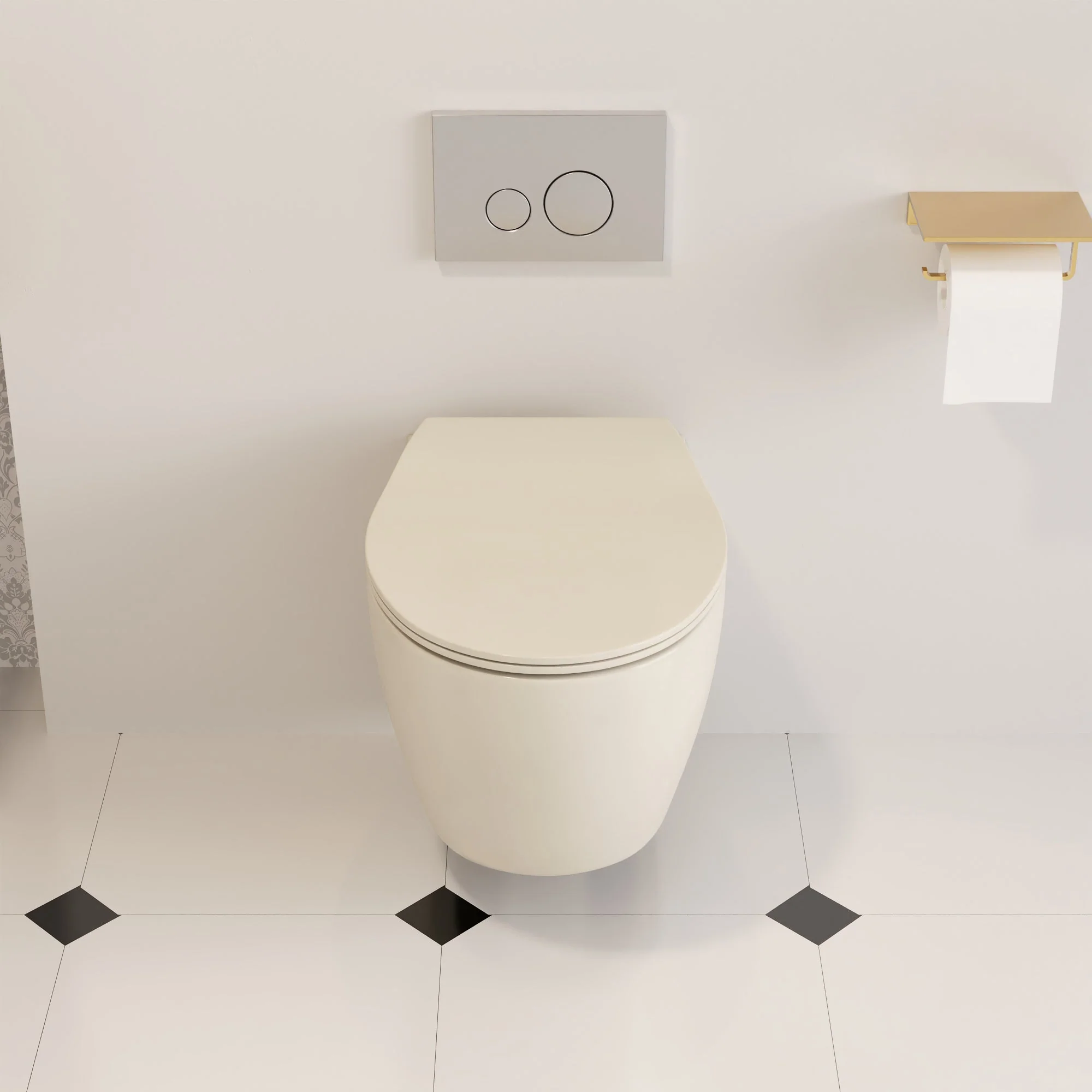 DeerValley DV-1F0069 Wall-hung Toilets Compact Siphon Flush - Image 25