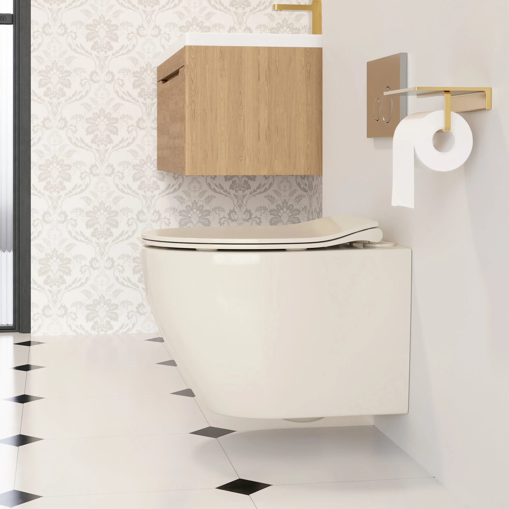 DeerValley DV-1F0069 Wall-hung Toilets Compact Siphon Flush - Image 26