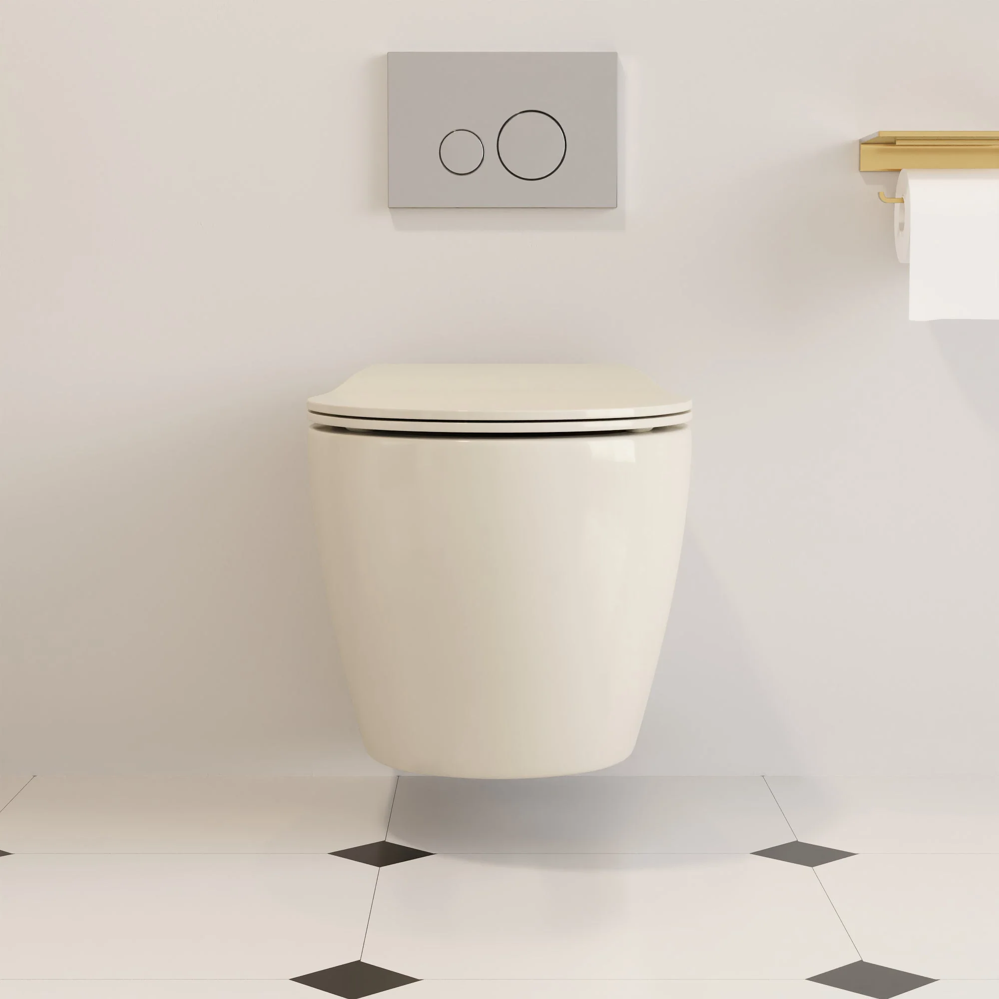 DeerValley DV-1F0069 Wall-hung Toilets Compact Siphon Flush - Image 28