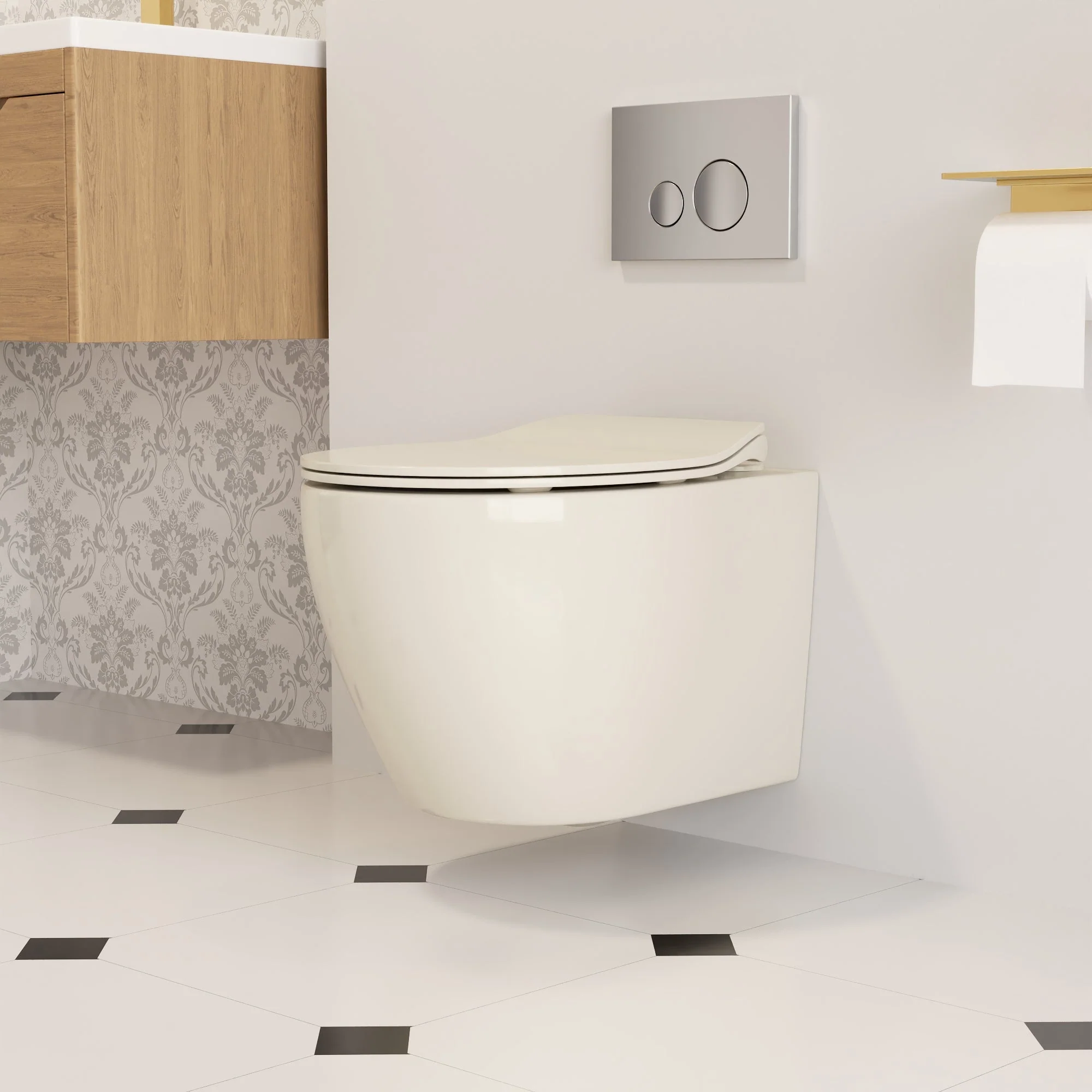 DeerValley DV-1F0069 Wall-hung Toilets Compact Siphon Flush - Image 29