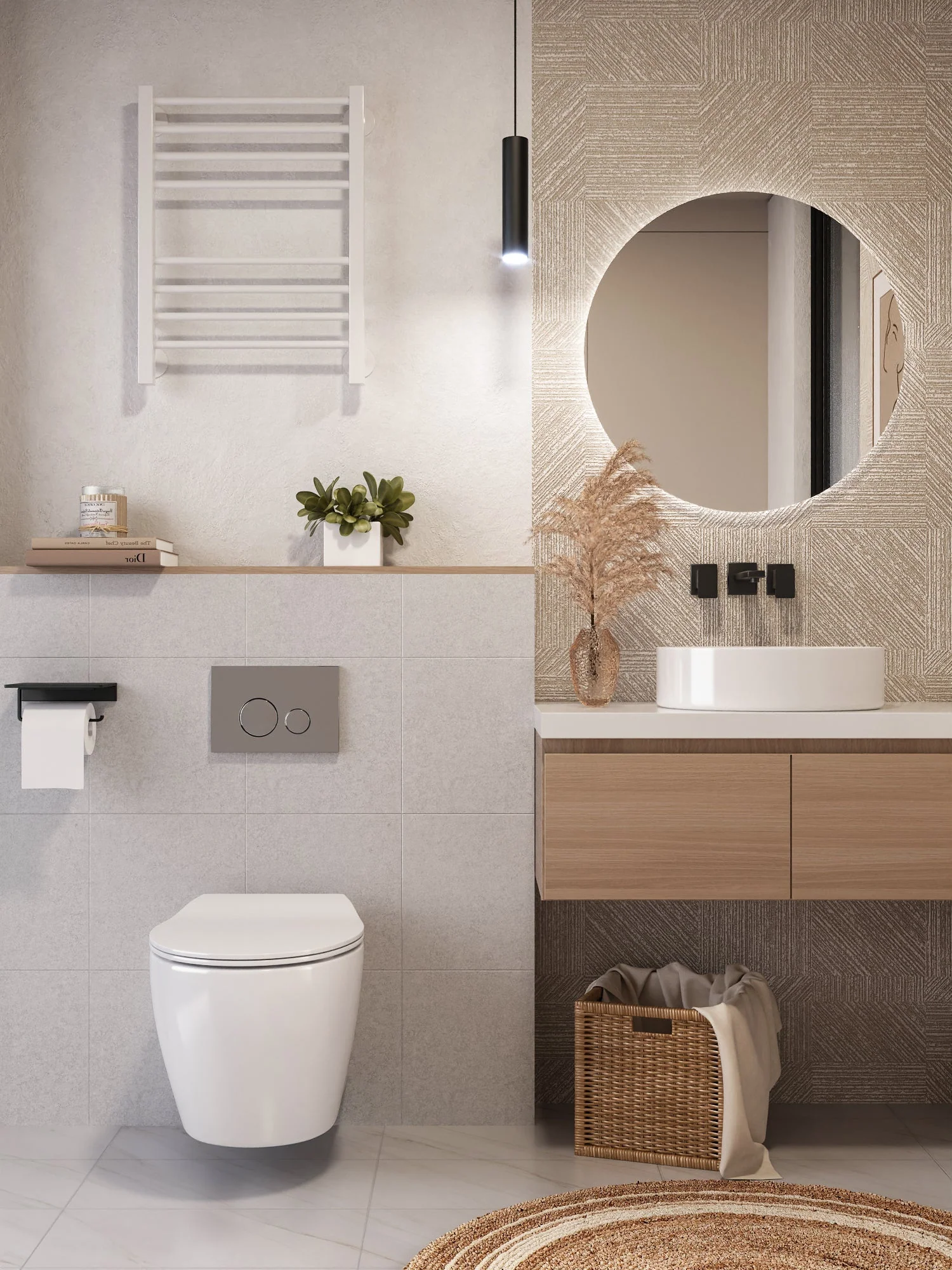DeerValley DV-1F0069 Wall-hung Toilets Compact Siphon Flush - Image 9