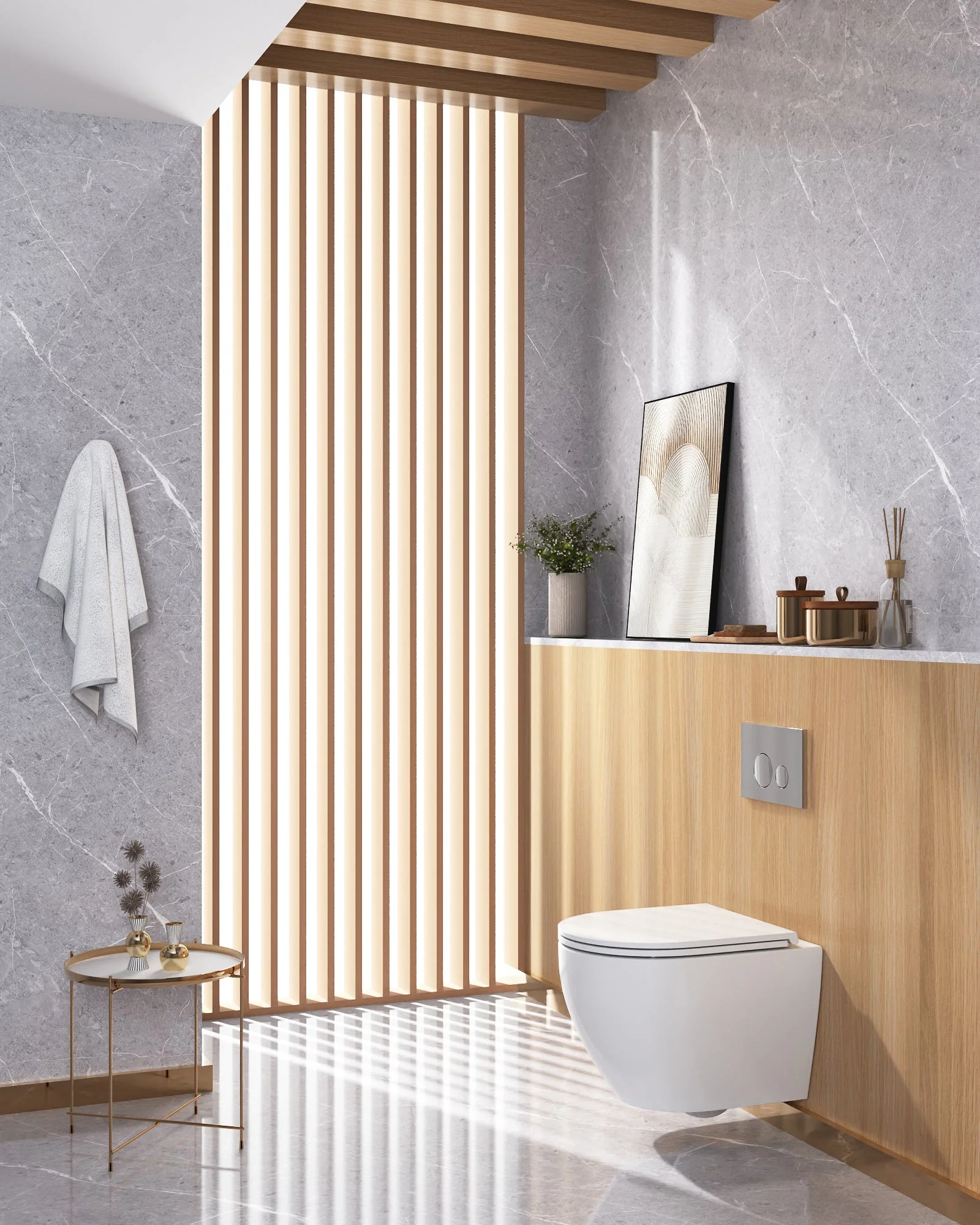 DeerValley DV-1F0070 Wall-hung Toilets Quiet Siphon Flush Quick-Release Seat - Image 12