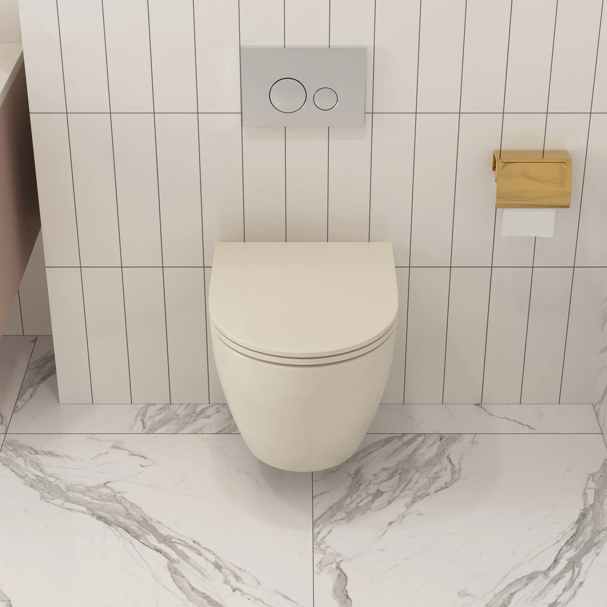 DeerValley DV-1F0070 Wall-hung Toilets Quiet Siphon Flush Quick-Release Seat - Image 25