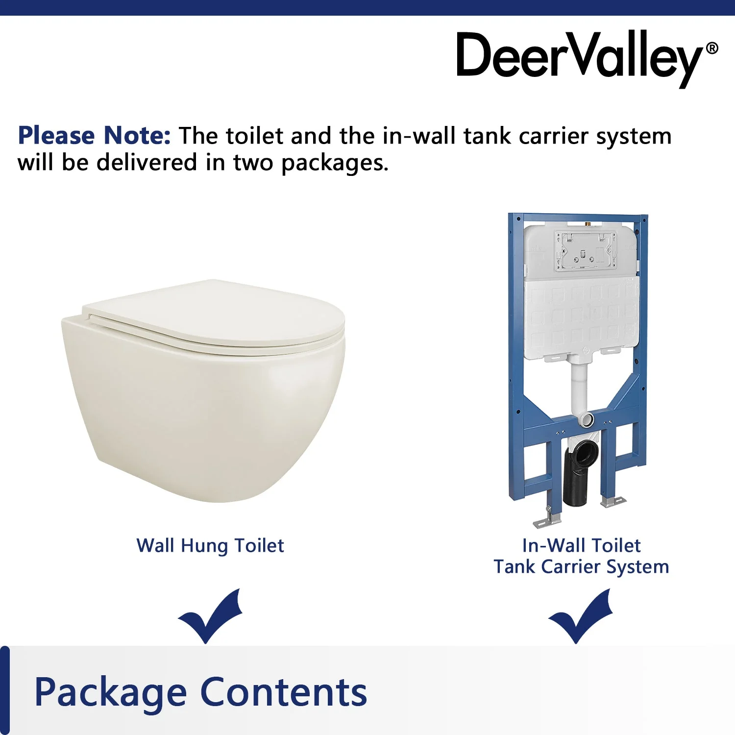 DeerValley DV-1F0070 Wall-hung Toilets Quiet Siphon Flush Quick-Release Seat - Image 31