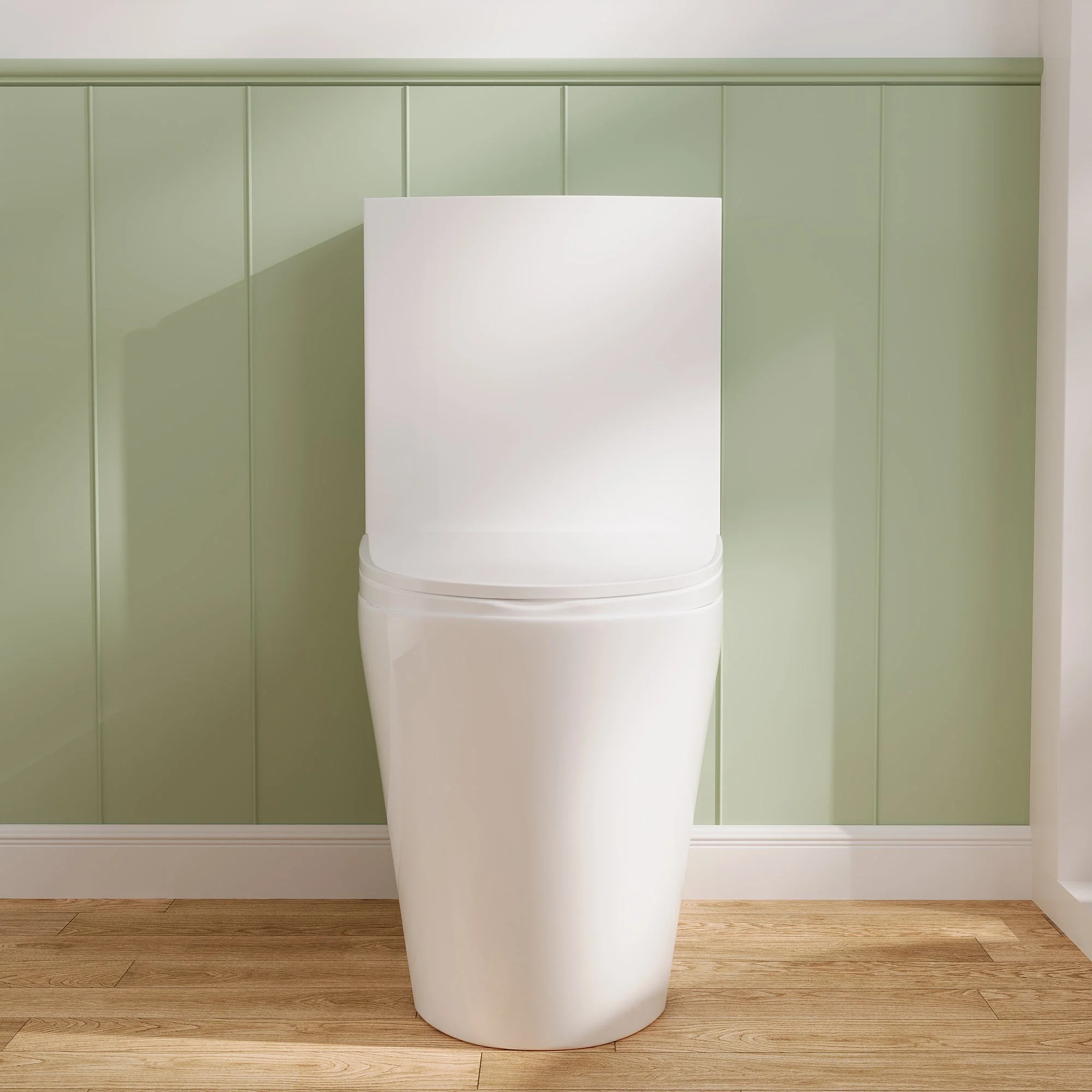 DeerValley DV-1F52102 One-piece Toilets Modern Fan Shape Seamless Comfort Dual-Flush 1.1/1.6 GPF - Image 21