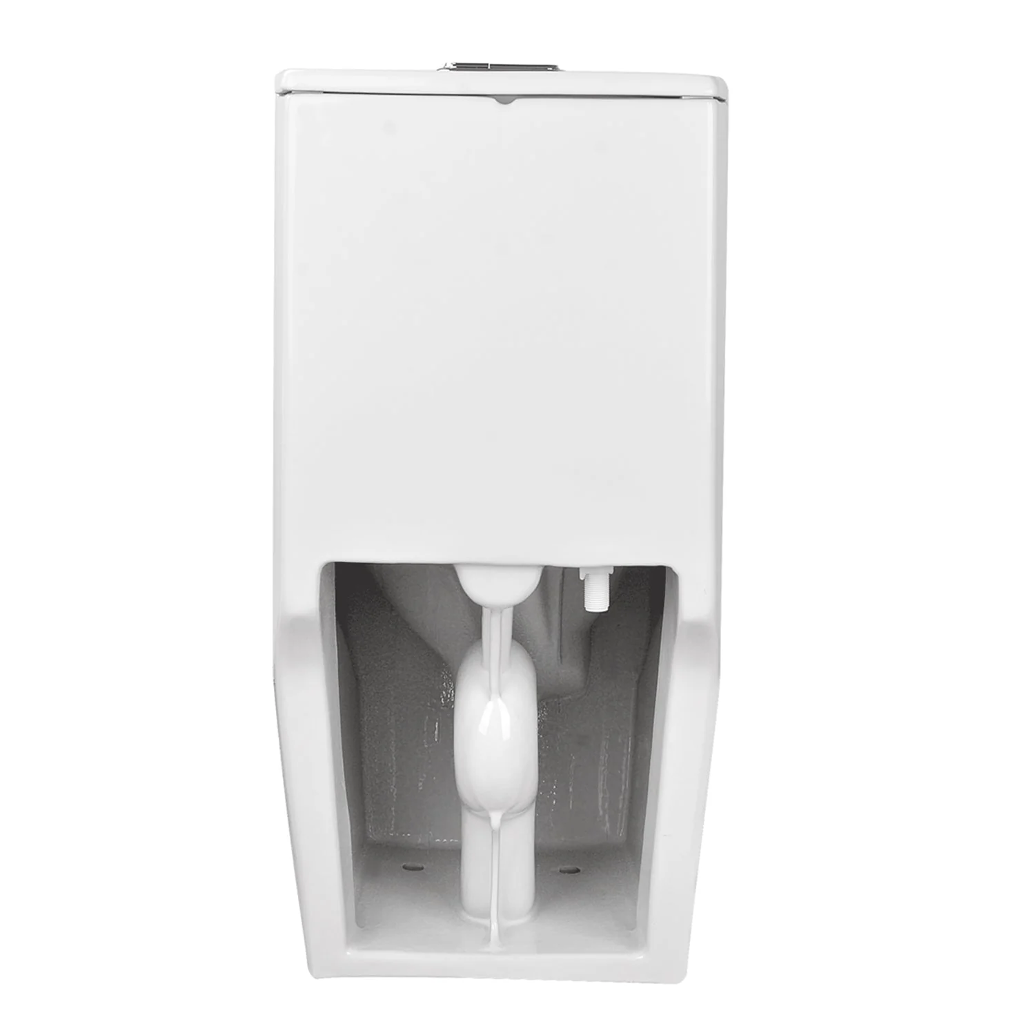 DeerValley DV-1F52102 One-piece Toilets Modern Fan Shape Seamless Comfort Dual-Flush 1.1/1.6 GPF - Image 9