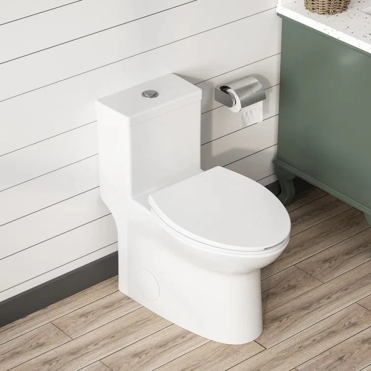 DeerValley DV-1F52508 One-Piece Toilet Dual Flush Elongated Bowl Soft-Close Seat - Image 6