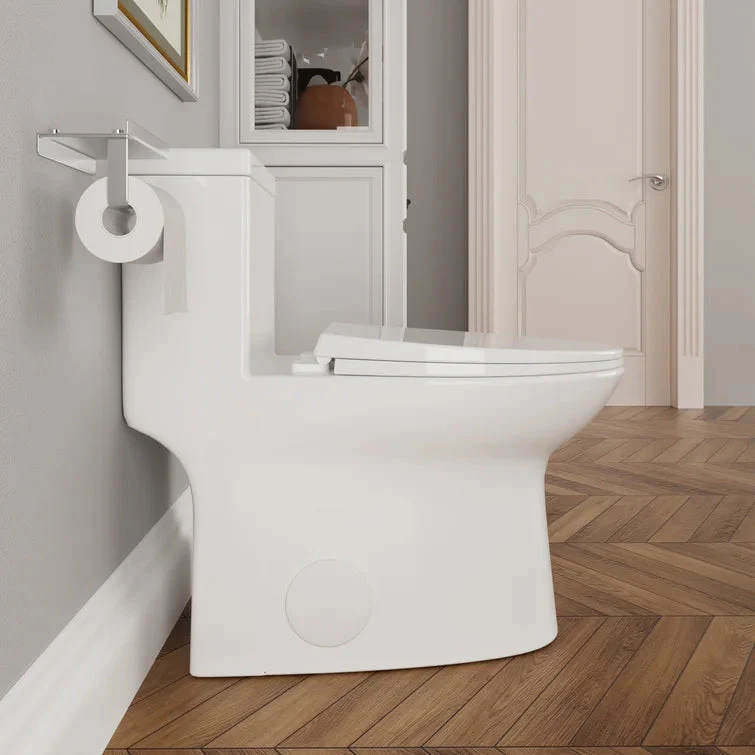 DeerValley DV-1F52508 One-Piece Toilet Dual Flush Elongated Bowl Soft-Close Seat - Image 8