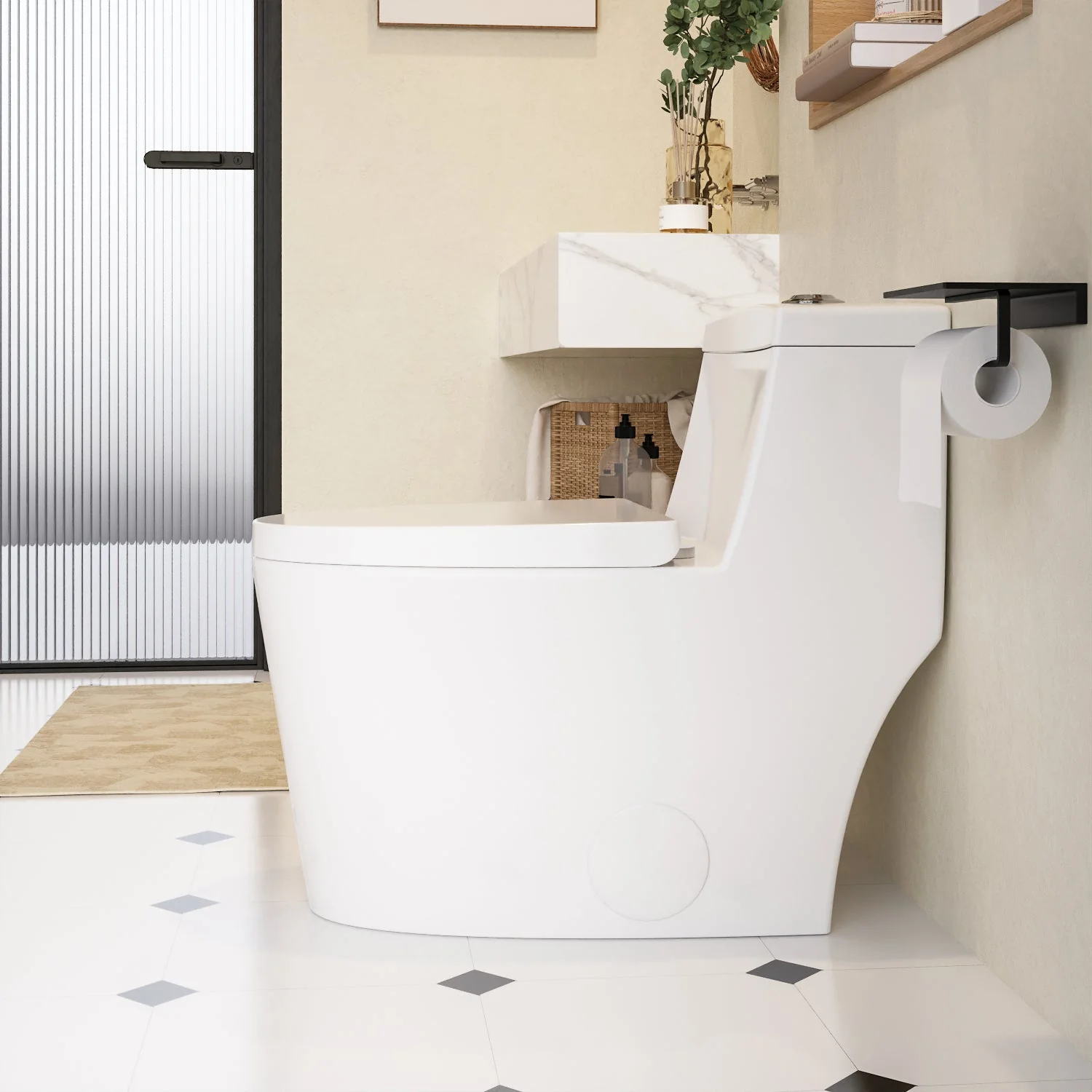 DeerValley DV-1F52636 One Piece Toilet Powerful 800g Flush EverClean Surface - Image 5