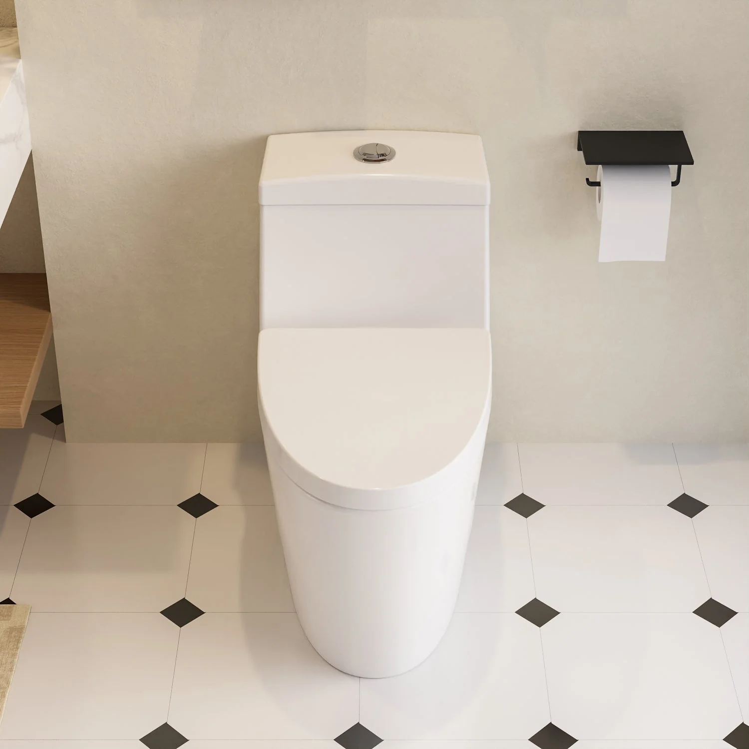 DeerValley DV-1F52636 One Piece Toilet Powerful 800g Flush EverClean Surface - Image 7