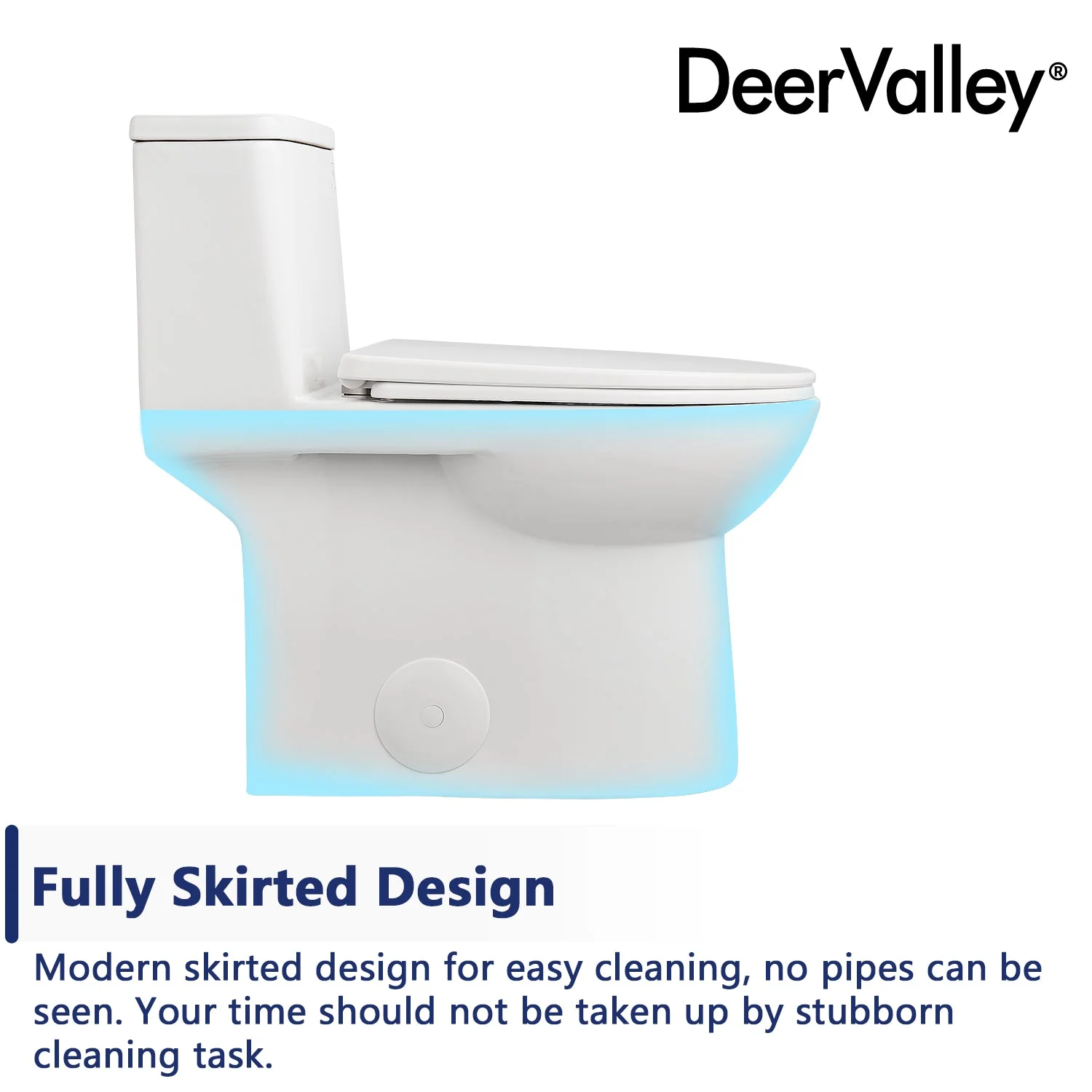 URSA One-Piece Elongated Toilet, Dual-Flush Full-Size with Multiple Colors - Image 16