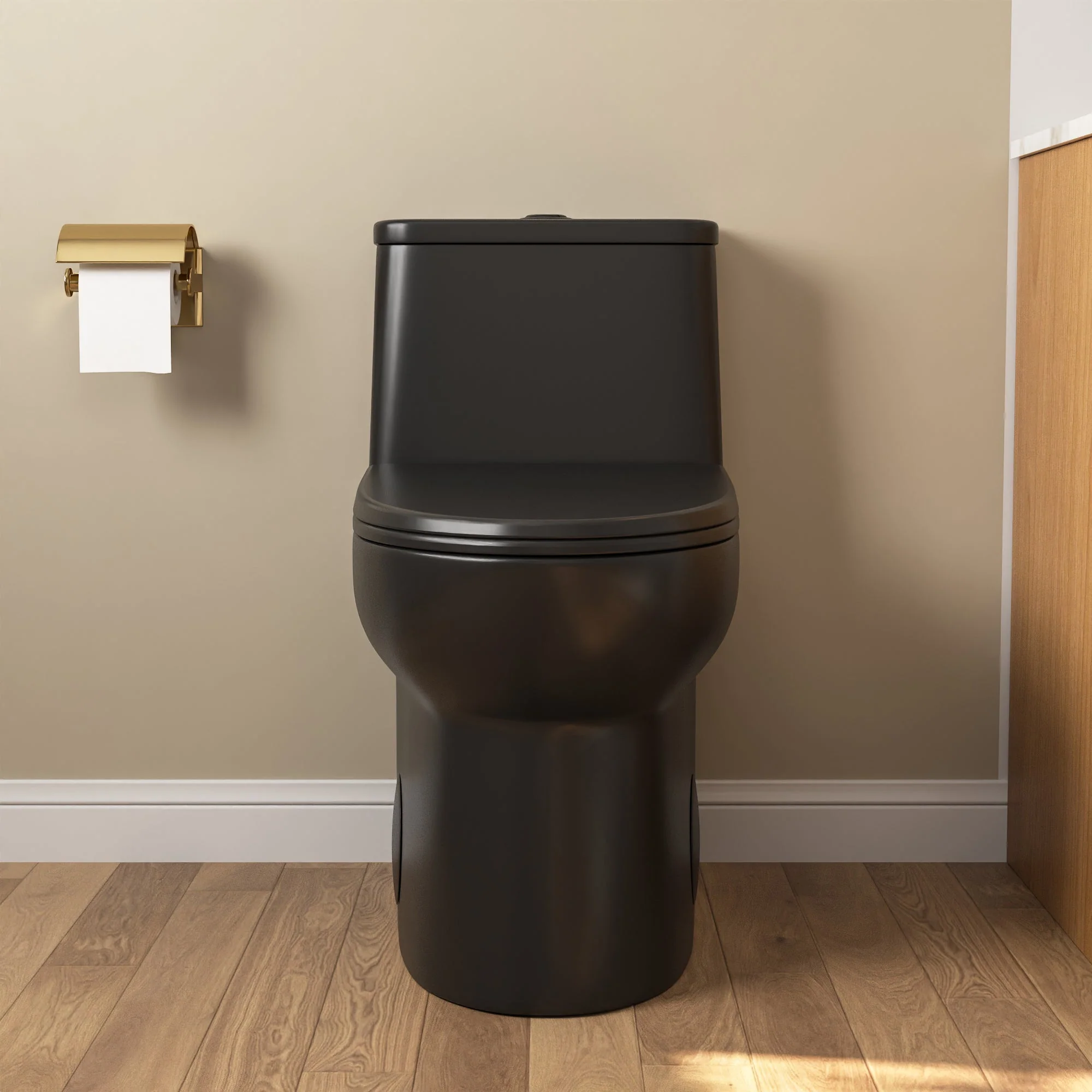 URSA One-Piece Elongated Toilet, Dual-Flush Full-Size with Multiple Colors - Image 19