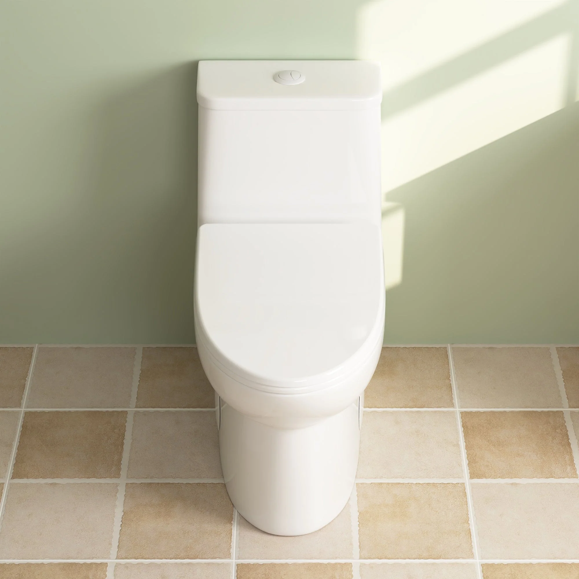 URSA One-Piece Elongated Toilet, Dual-Flush Full-Size with Multiple Colors - Image 32