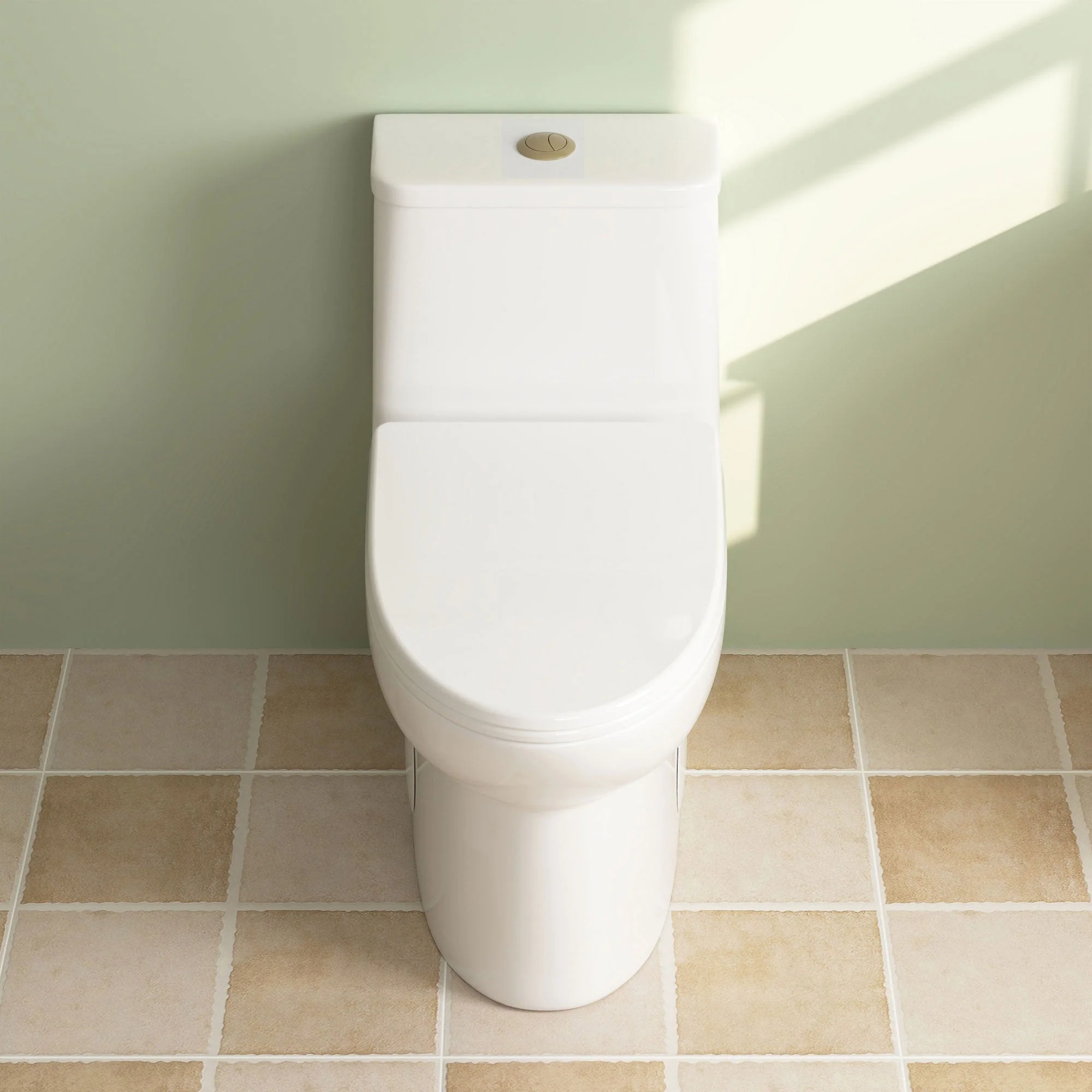 URSA One-Piece Elongated Toilet, Dual-Flush Full-Size with Multiple Colors - Image 34