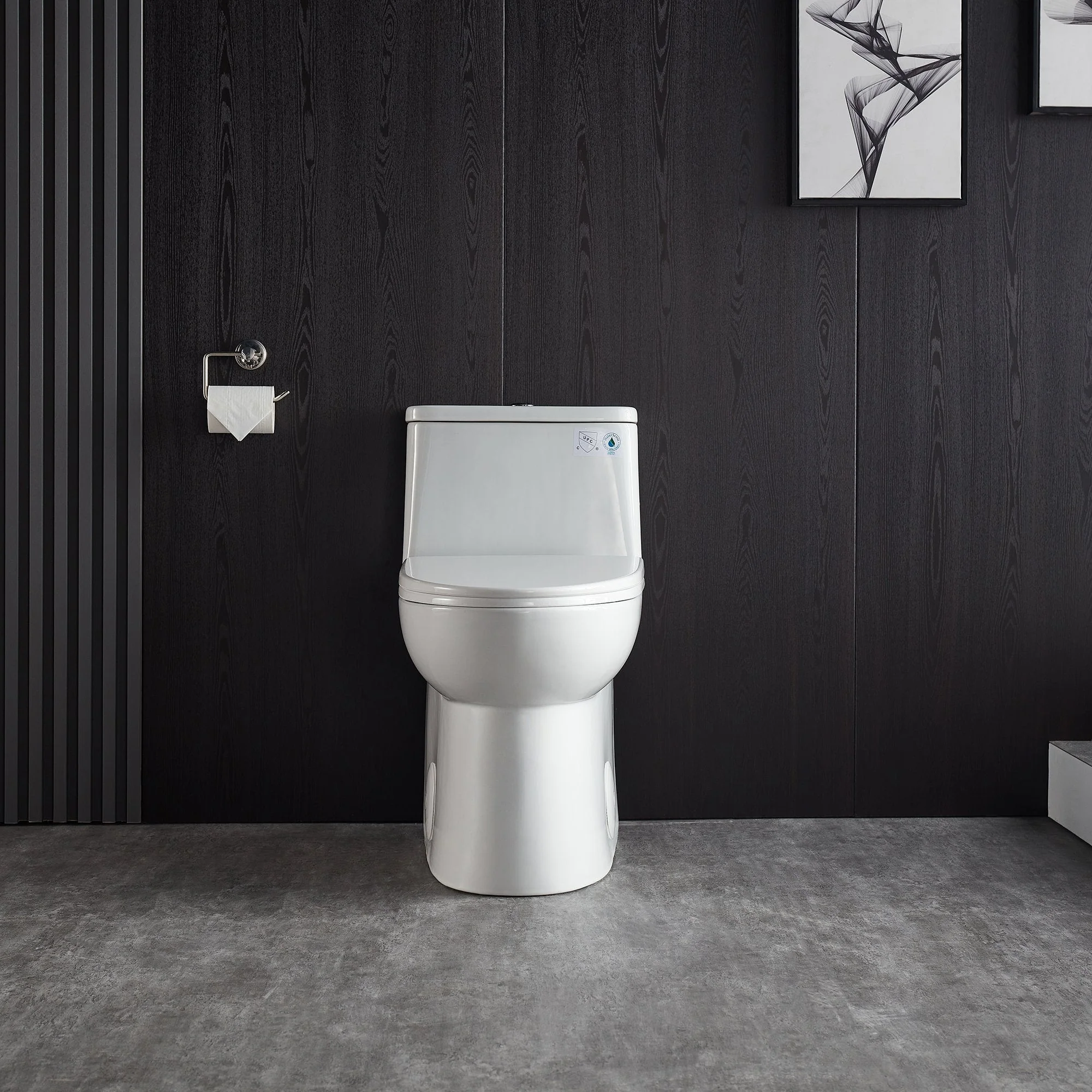 URSA One-Piece Elongated Toilet, Dual-Flush Full-Size with Multiple Colors - Image 4