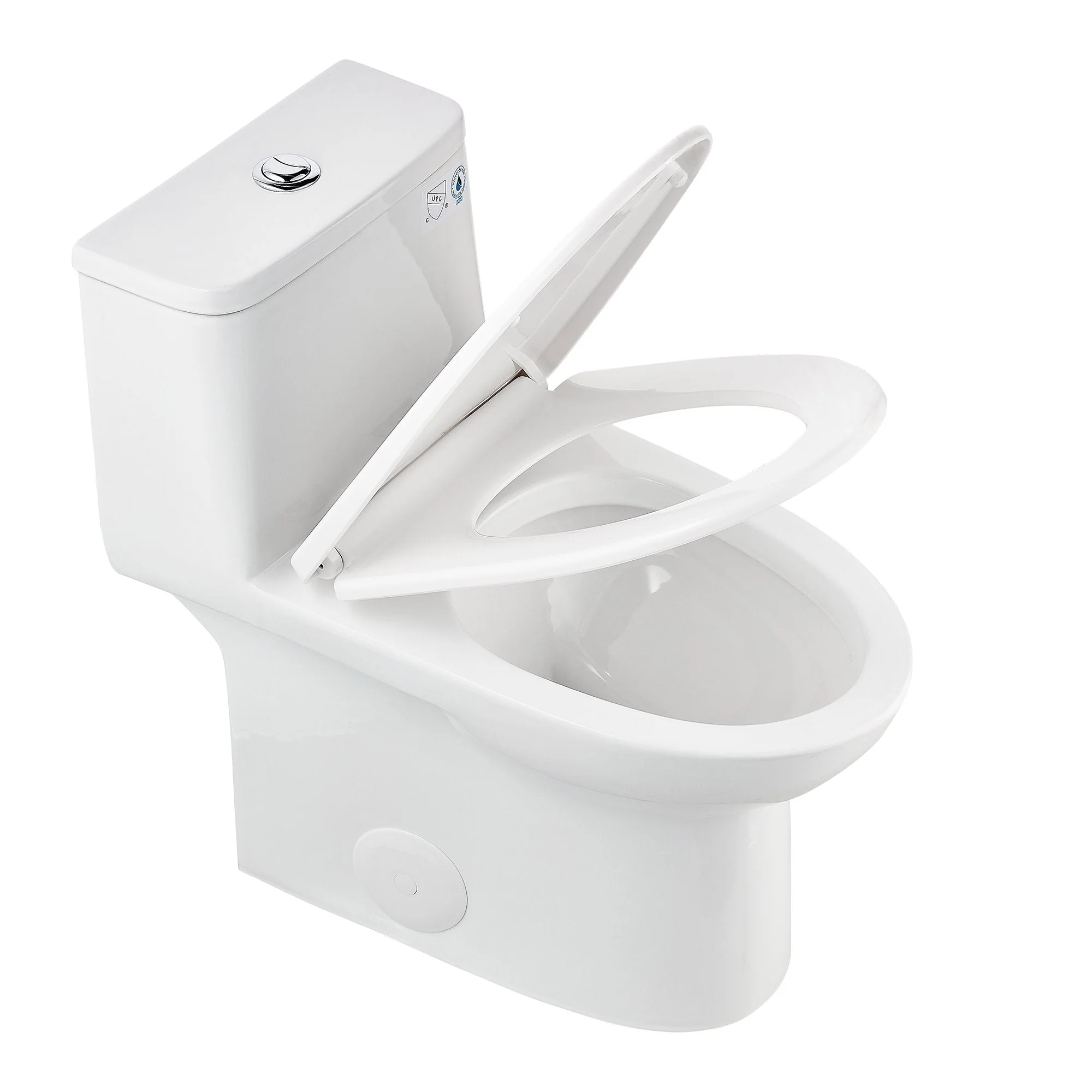 URSA One-Piece Elongated Toilet, Dual-Flush Full-Size with Multiple Colors - Image 9