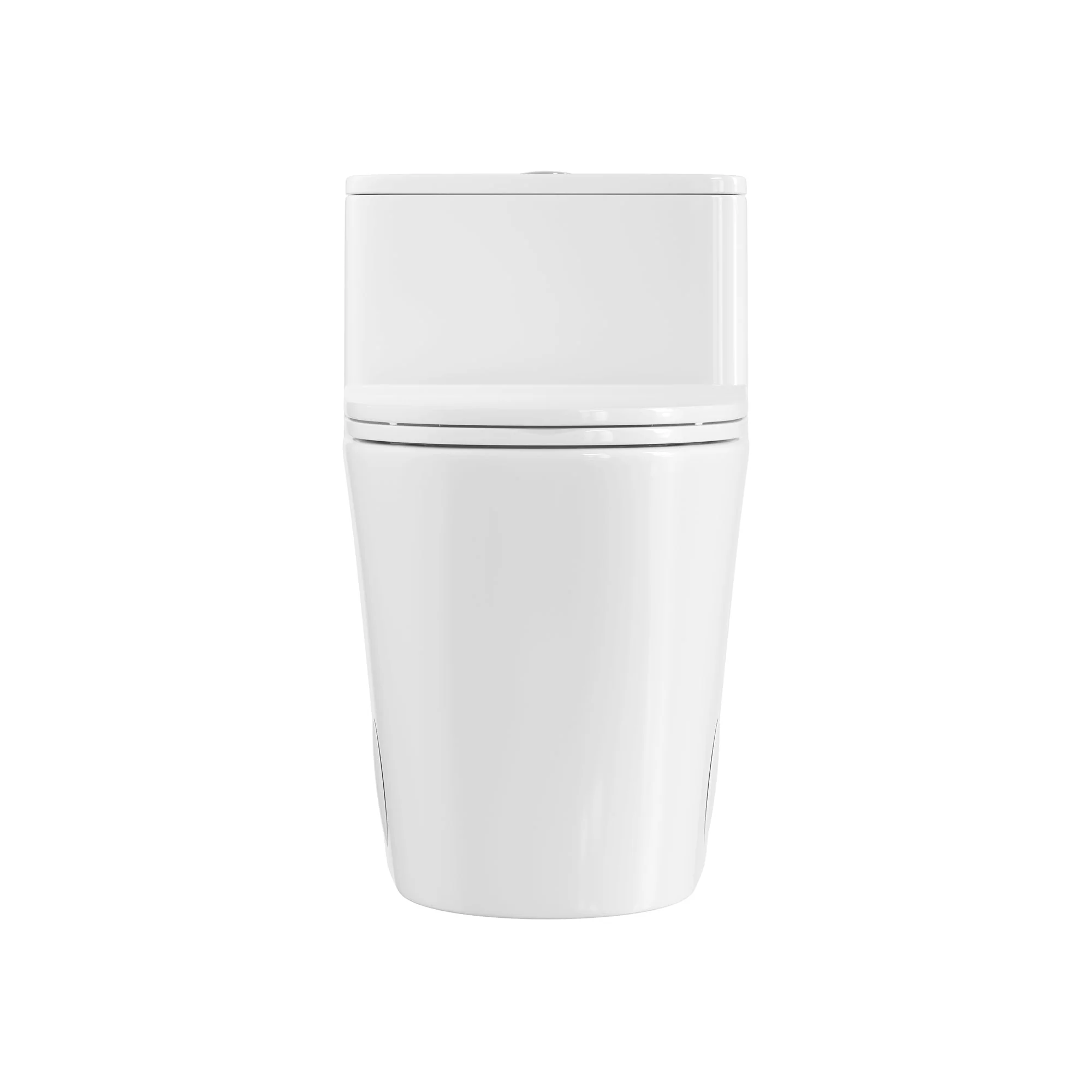 DeerValley DV-1F52807 One-piece Toilets Wider Seat Space-Saving Quiet Easy-Clean 1.28 GPF - Image 5