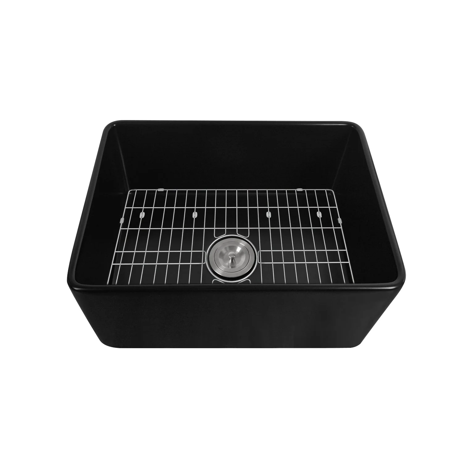 DeerValley DV-1K0012 Farmhouse Kitchen Sink – High Gloss Scratch-Resist Drop-In - Image 4