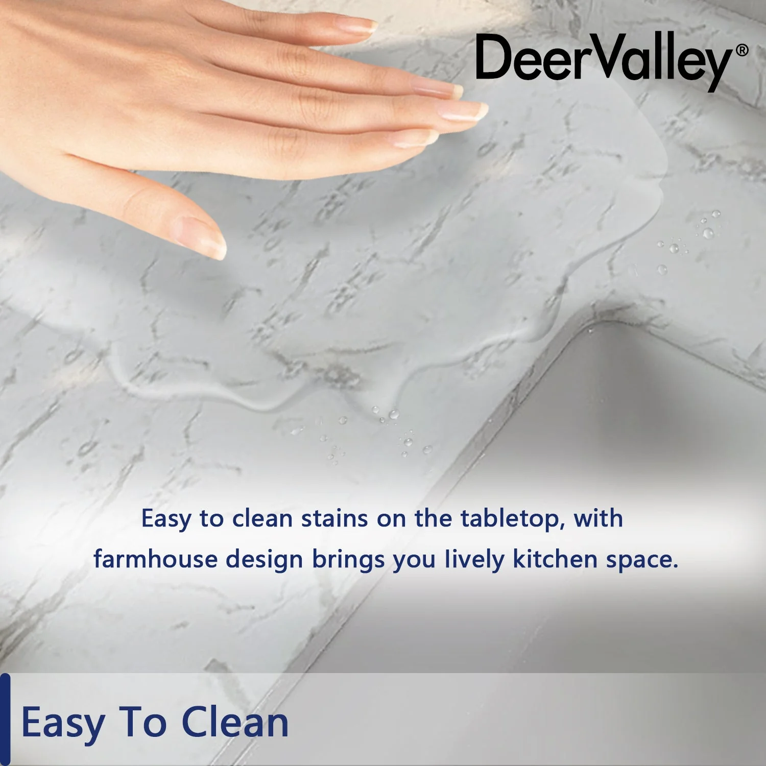 DeerValley DV-1K119 Farmhouse Kitchen Sinks Solid Cast Deep Bowl with Grid - Image 13