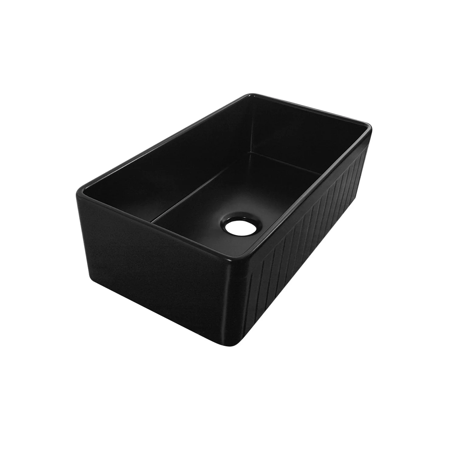 SOLSTICE 33" L x 18" W Rectangular Farmhouse Kitchen Sink, Seamless - Image 11