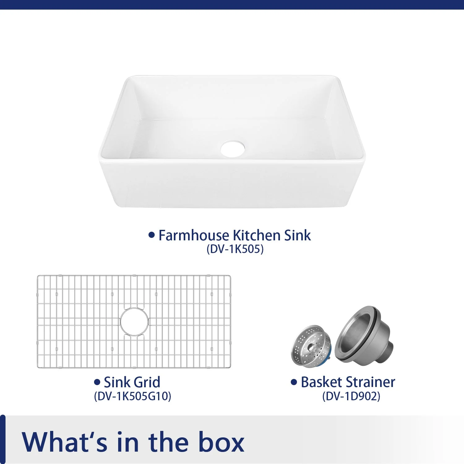 DeerValley DV-1K505 Farmhouse Kitchen Sinks Scratch Resistant Large Single Bowl - Image 4