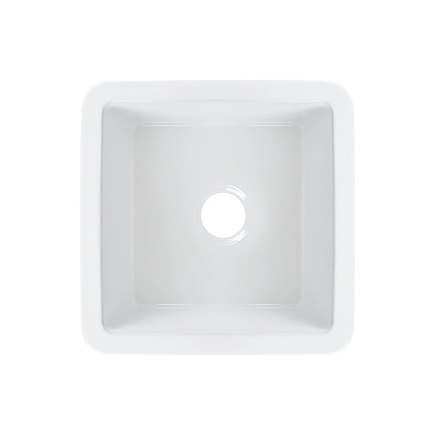 DeerValley DV-1K507 Undermount Kitchen Sinks 18in Fireclay Bar Sink - Image 6