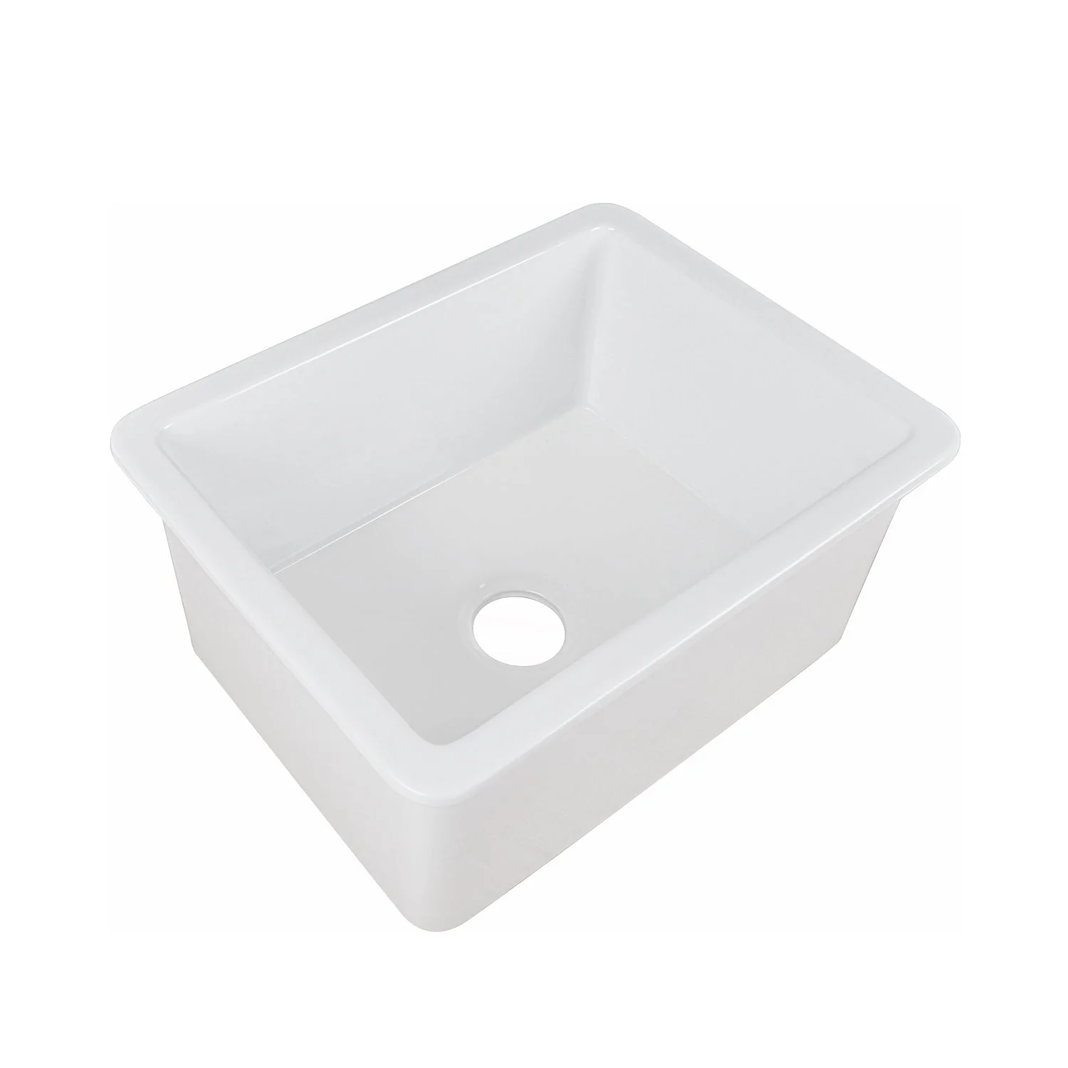 DeerValley DV-1K515 Undermount Kitchen Sinks Fireclay Quiet Drainage Design - Image 7