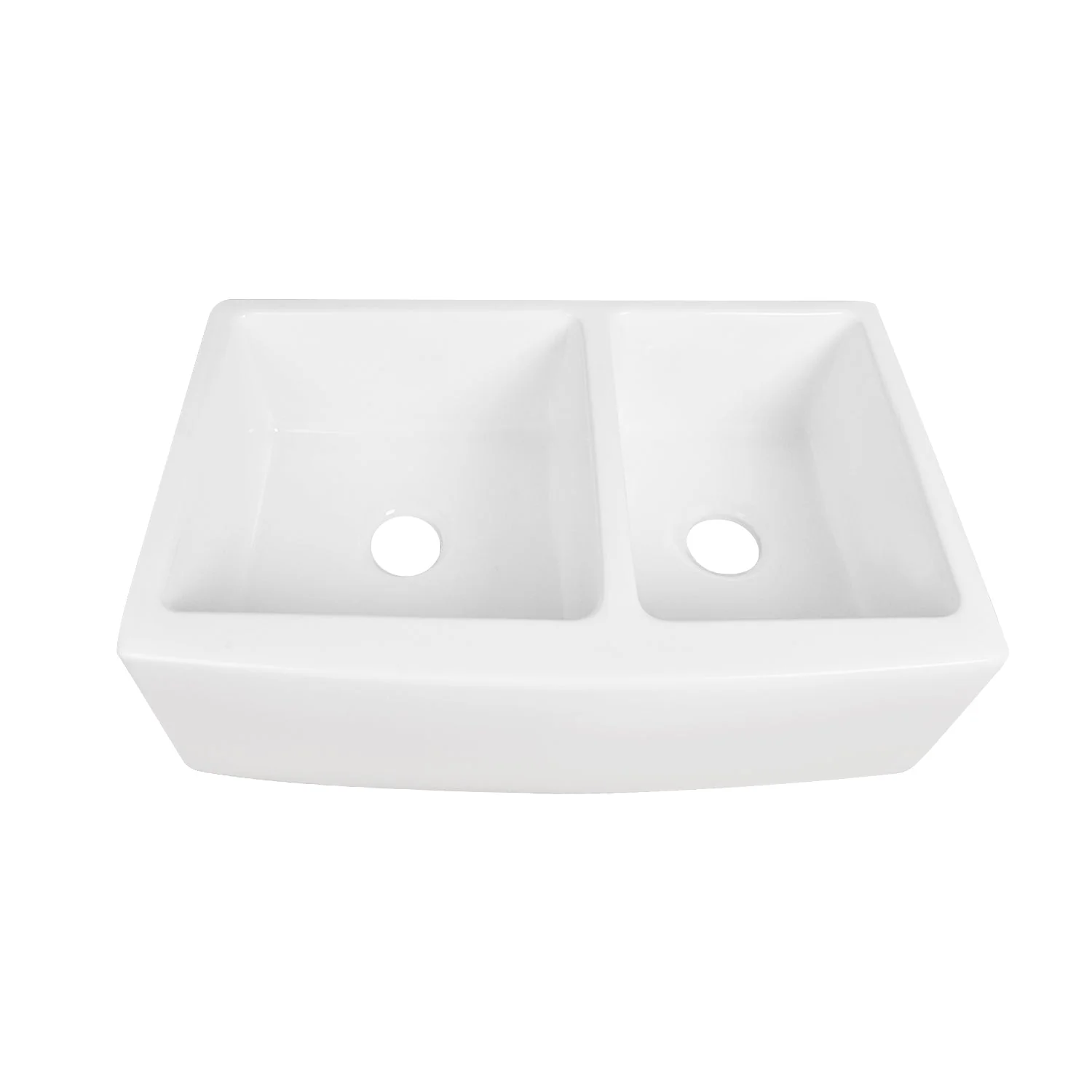 DeerValley DV-1K705 Farmhouse Kitchen Sinks 33-Inch Double Bowl Ceramic - Image 21