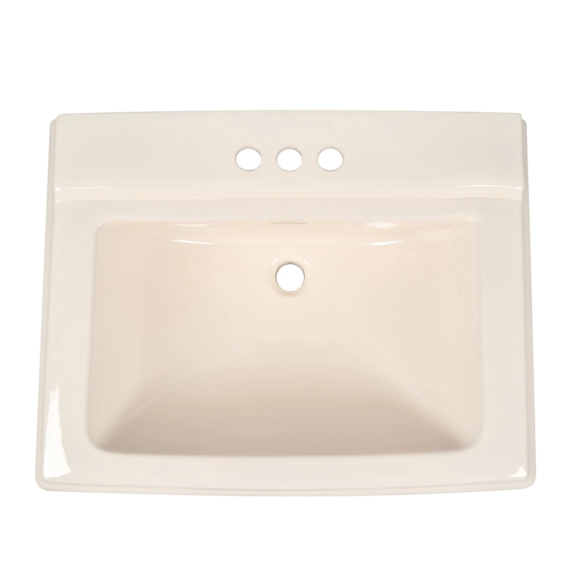 DeerValley DV-1P521 Pedestal Sinks Classic Deep Basin Ceramic Overflow - Image 25