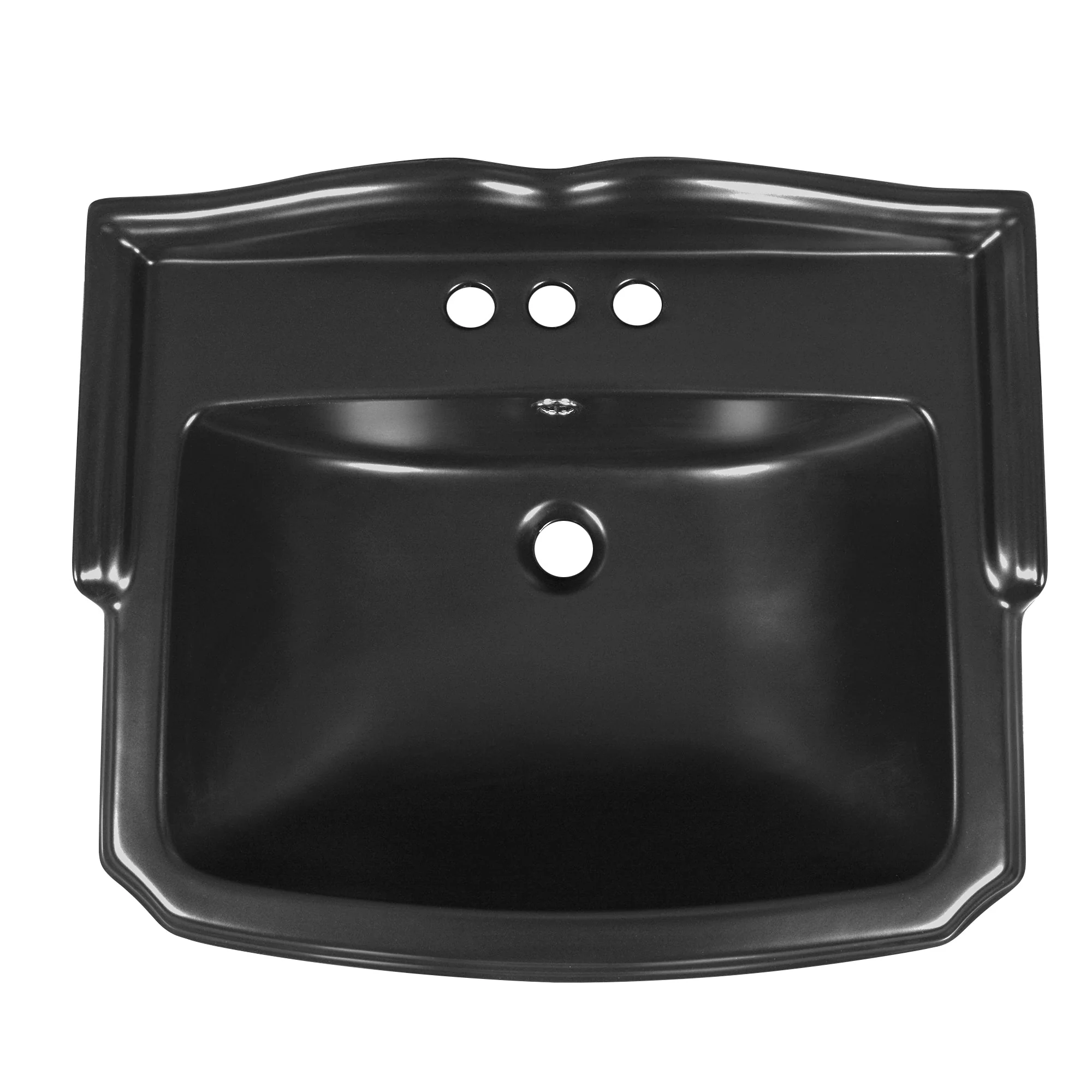 DeerValley DV-1P522 Pedestal Sinks 23-Inch Backsplash Deep Basin Overflow - Image 15