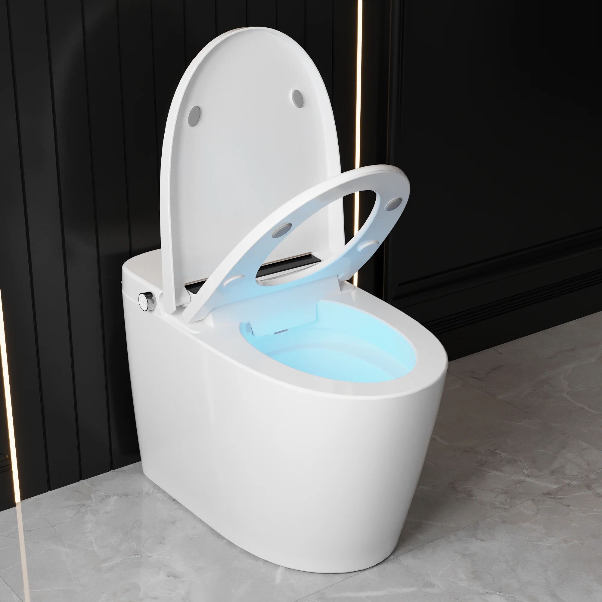 DeerValley DV-1S0159-V3 Smart Bidet Toilet with Micro-Bubble Wash, LED Display - Image 4