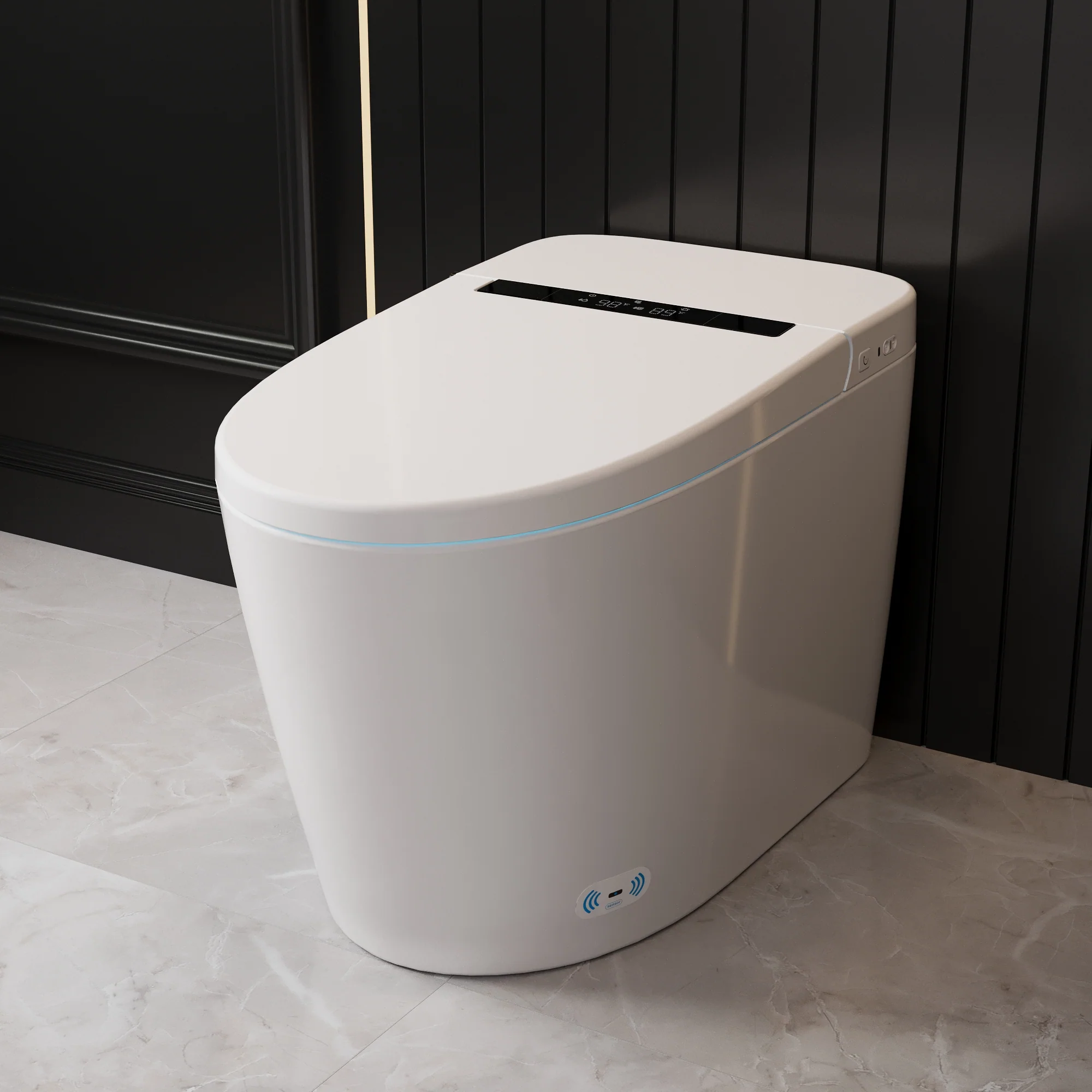 DeerValley DV-1S0159-V3 Smart Bidet Toilet with Micro-Bubble Wash, LED Display - Image 8