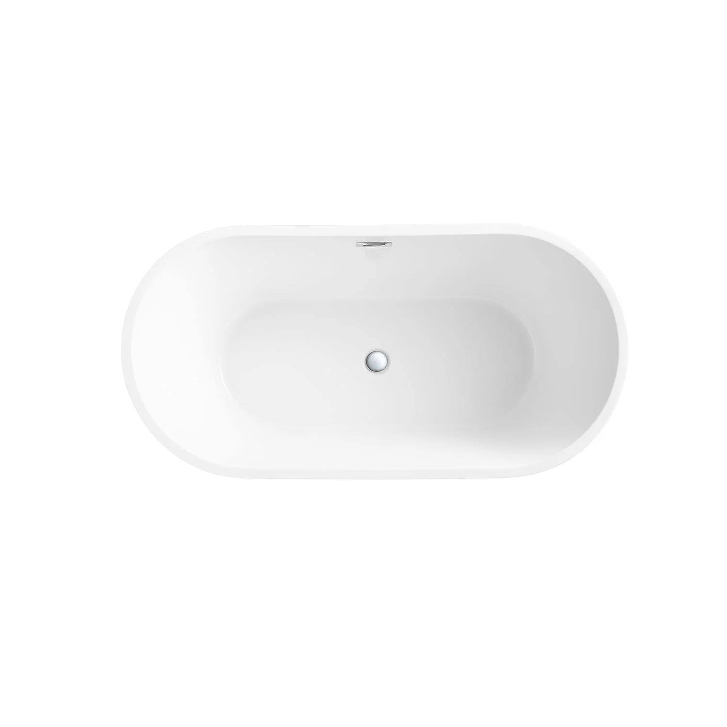 DeerValley DV-1T151S HORIZON 59" X 30" Freestanding Acrylic Bathtub - Image 10